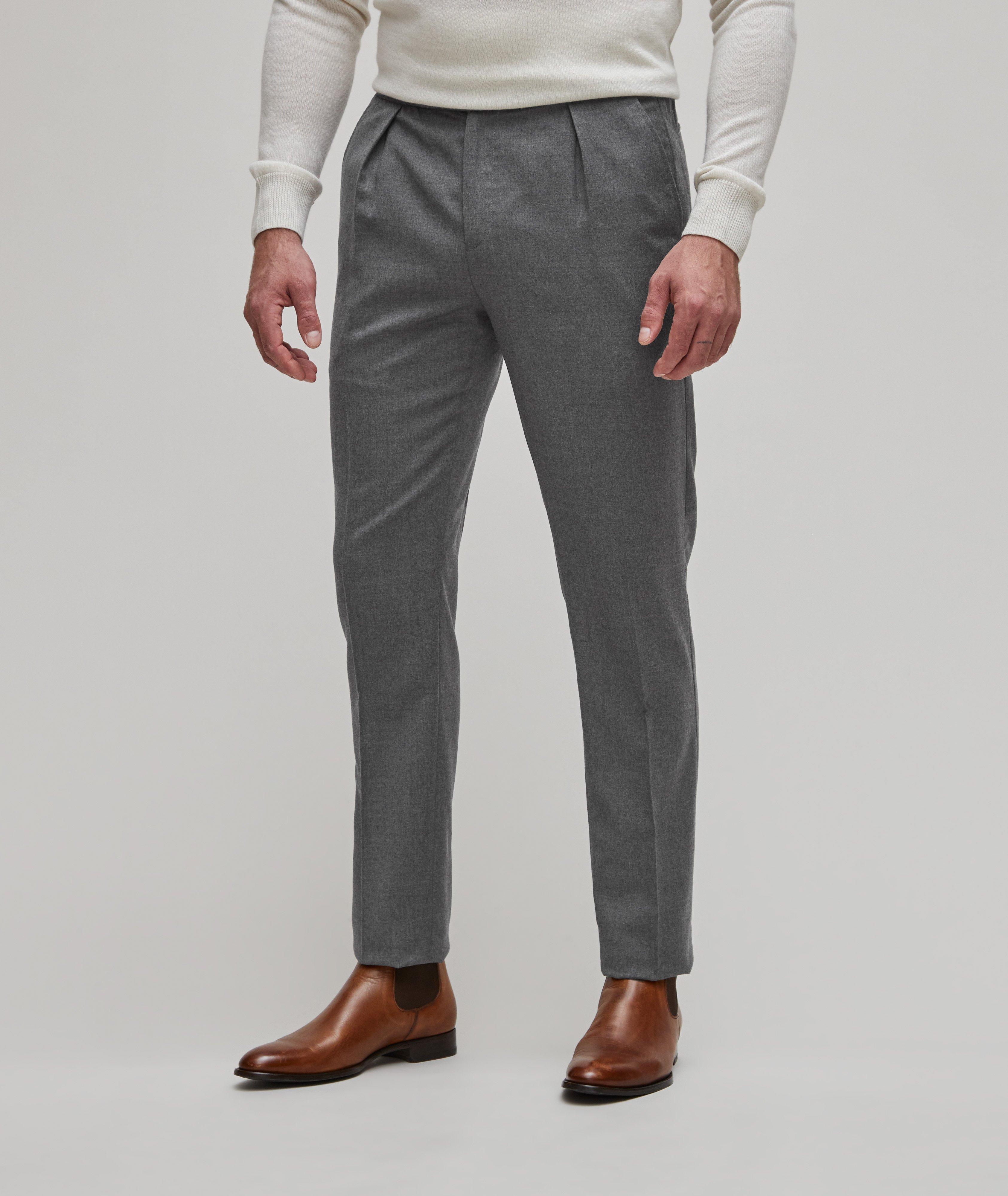 Flannel Wool-Blend Pants image 2