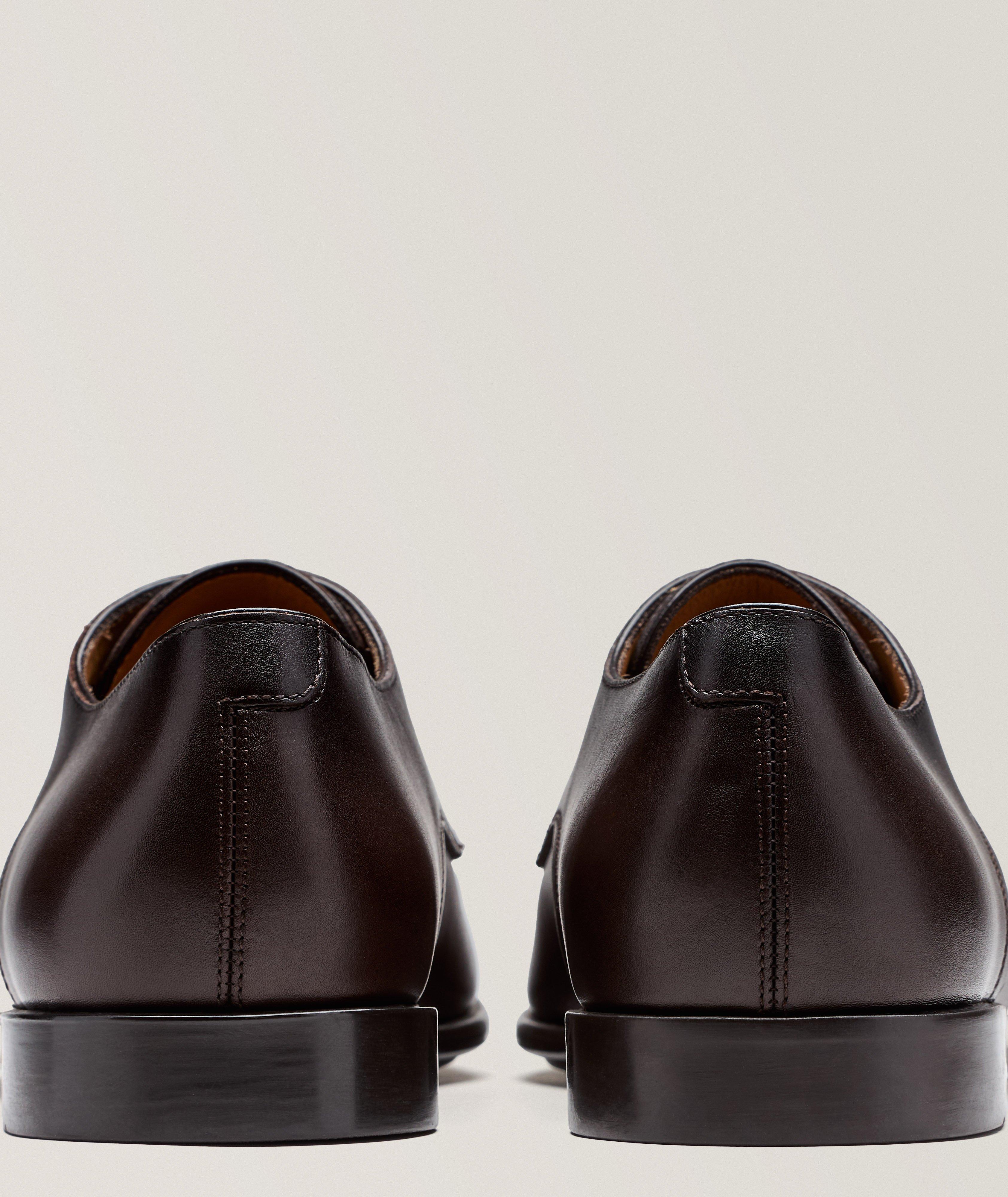 Fosco Burnished Leather Derbies image 4
