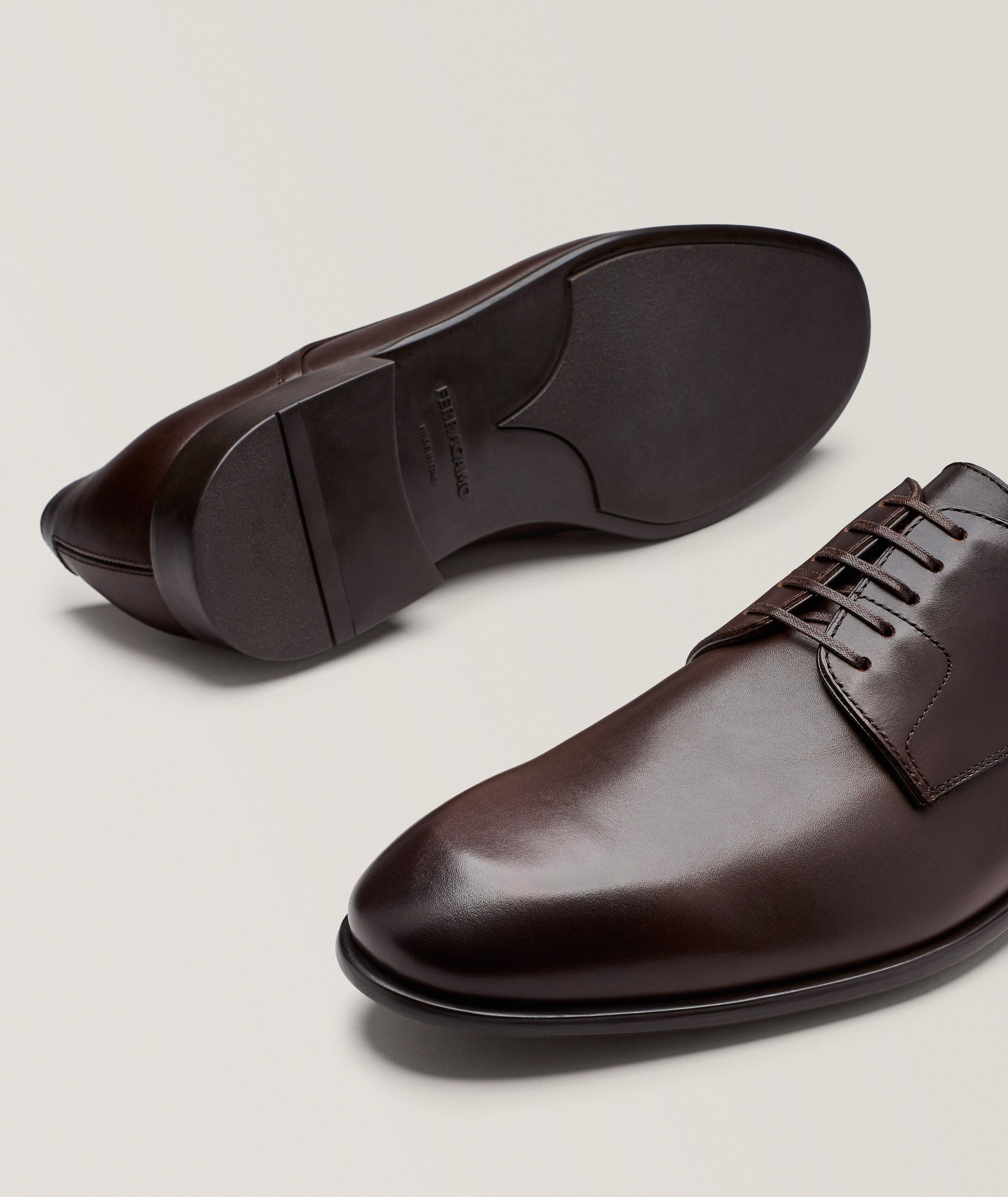 Fosco Burnished Leather Derbies image 5
