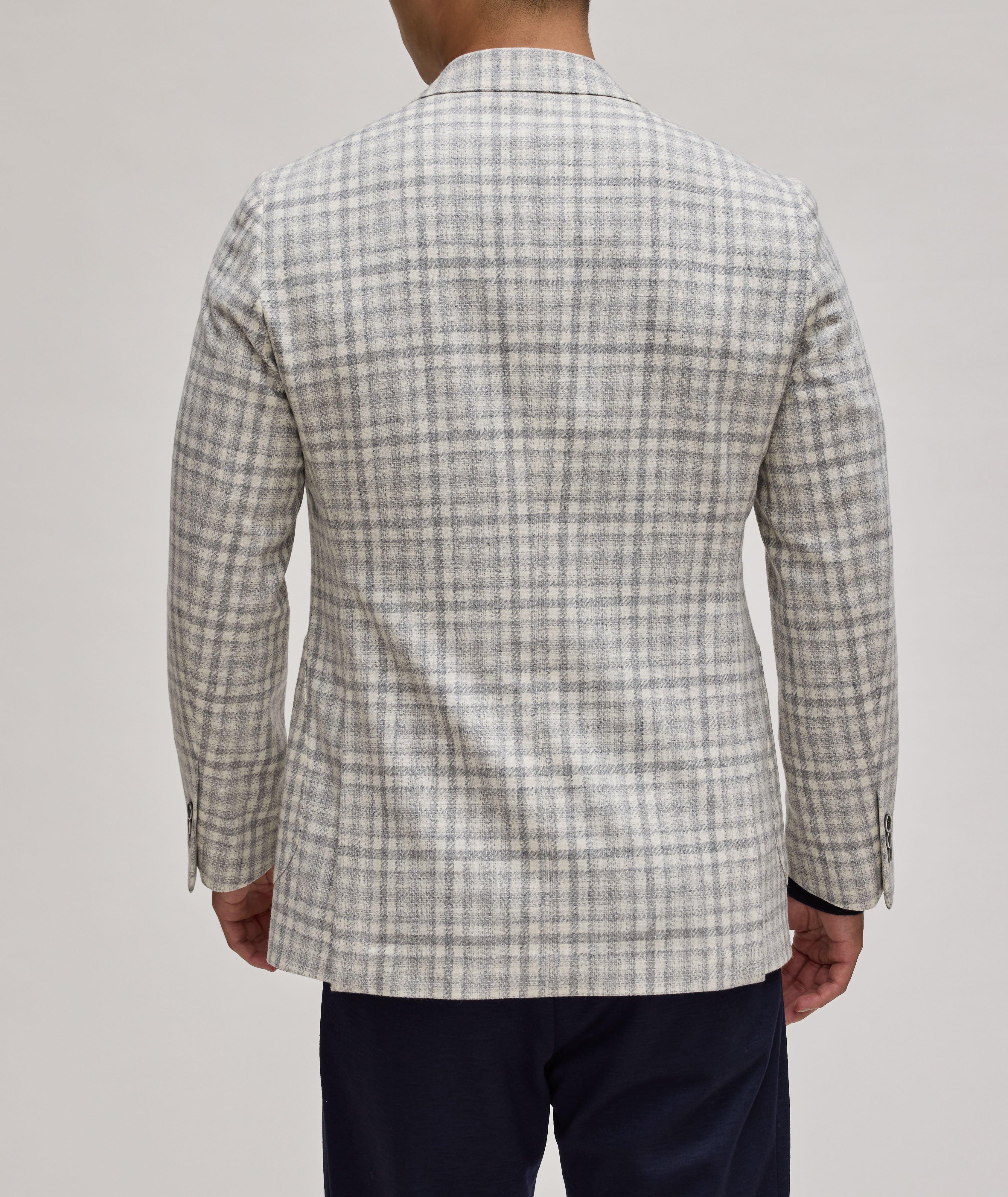 Plaid Wool-Cashmere Sport Jacket image 2