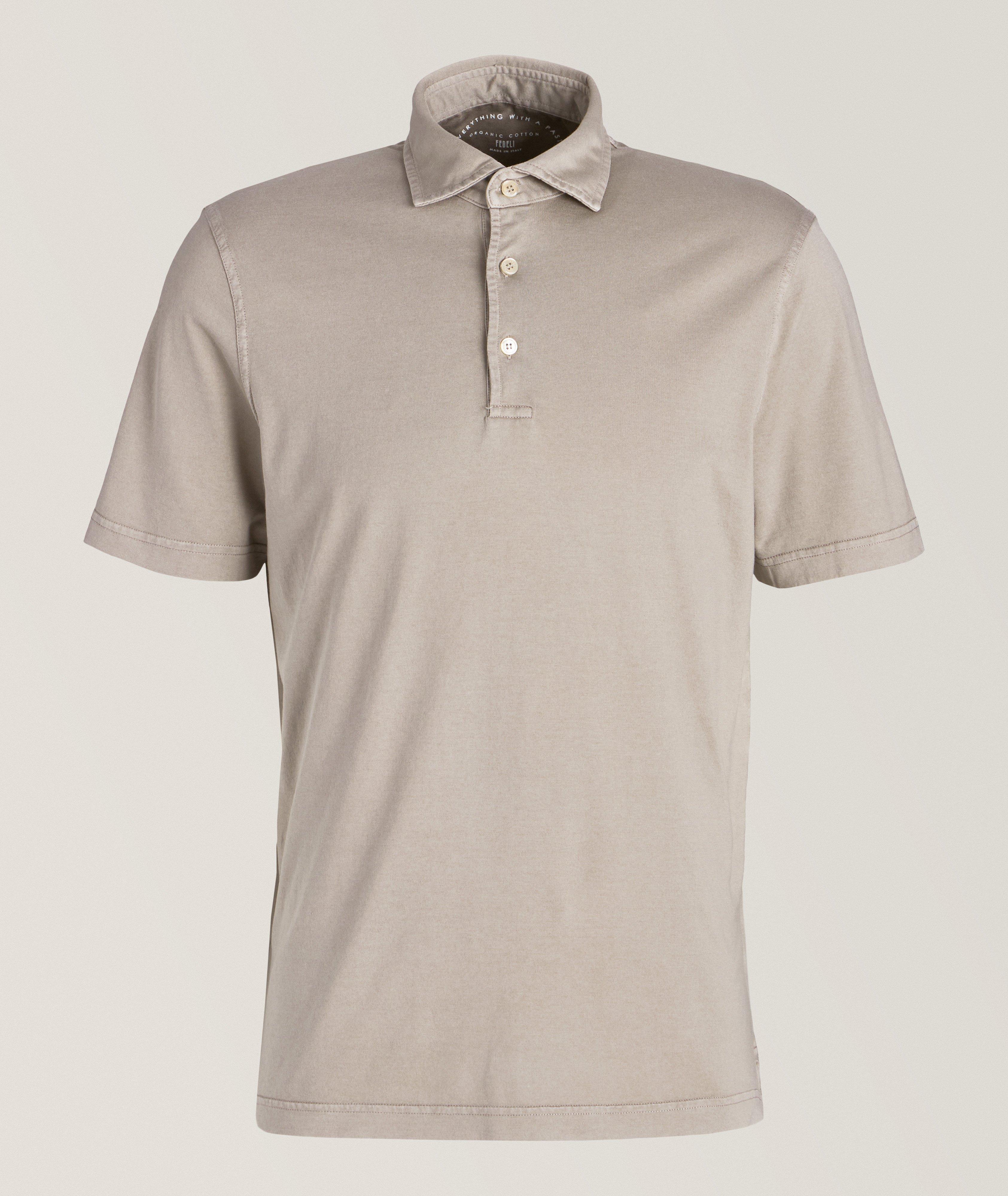 Fedeli Polo En Coton Giza Biologique En Brun , Taille Homme 56