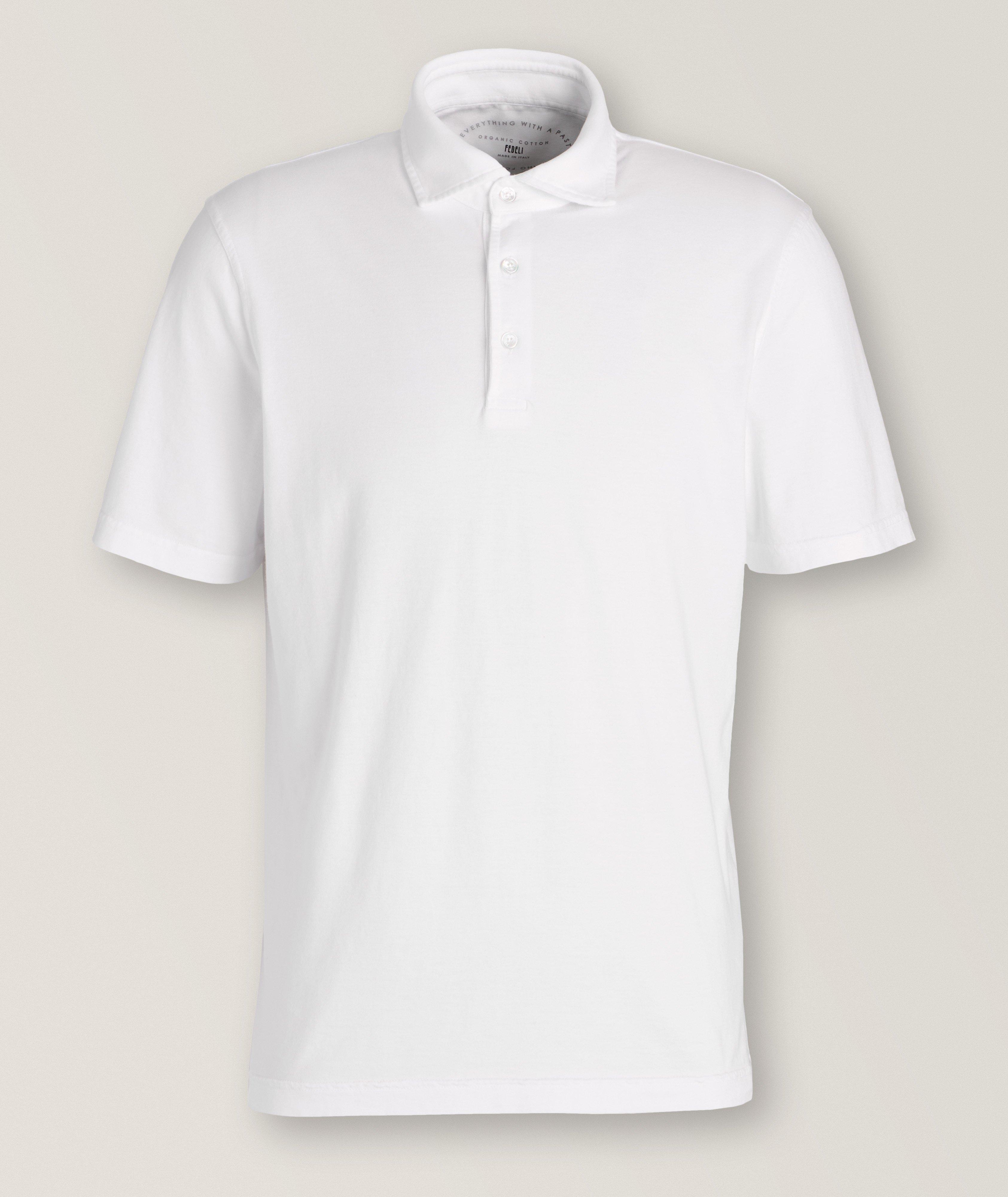 Fedeli Polo En Coton Biologique En Blanc , Taille Homme 56