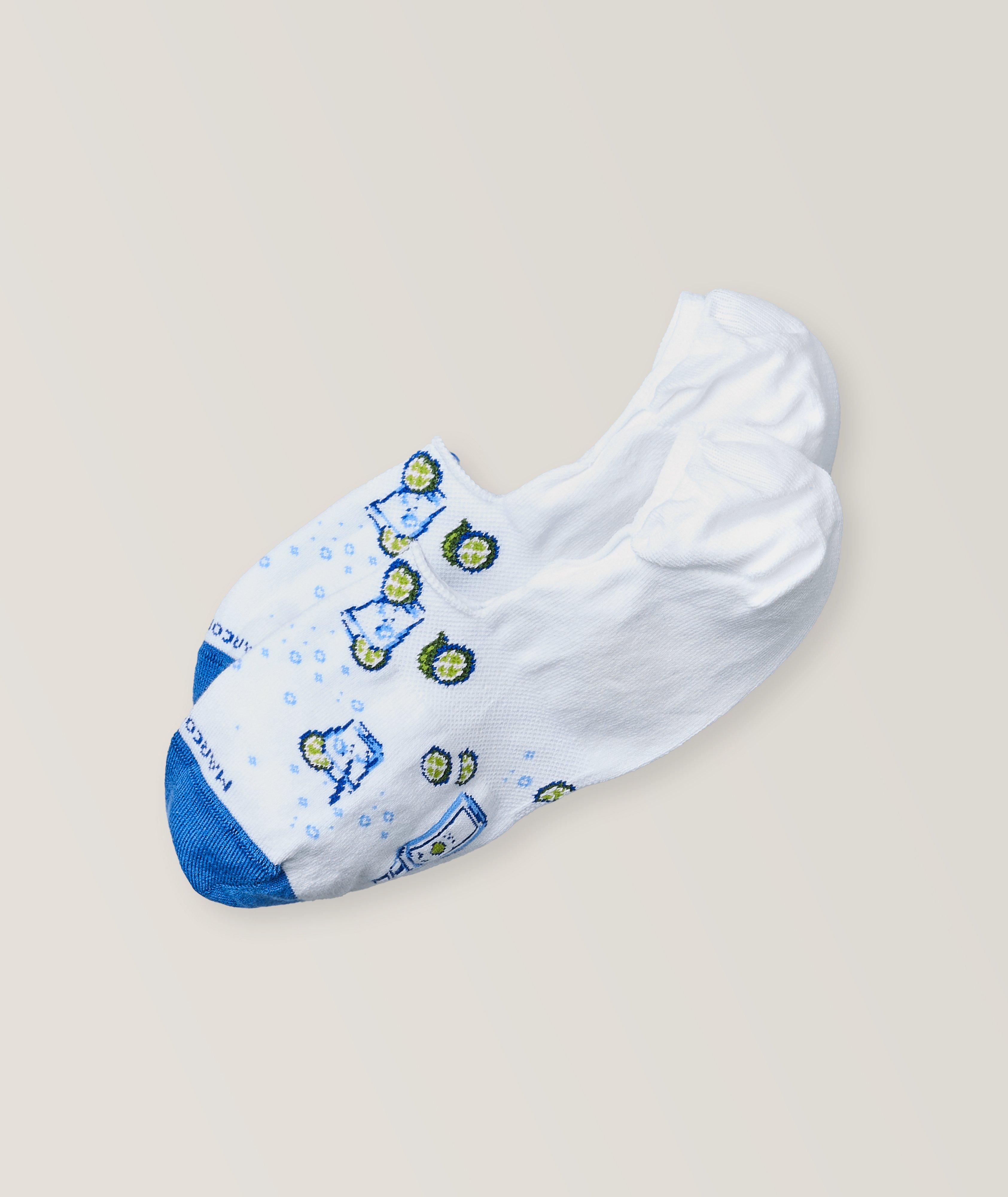 Spritz Cotton-Blend No-Show Socks