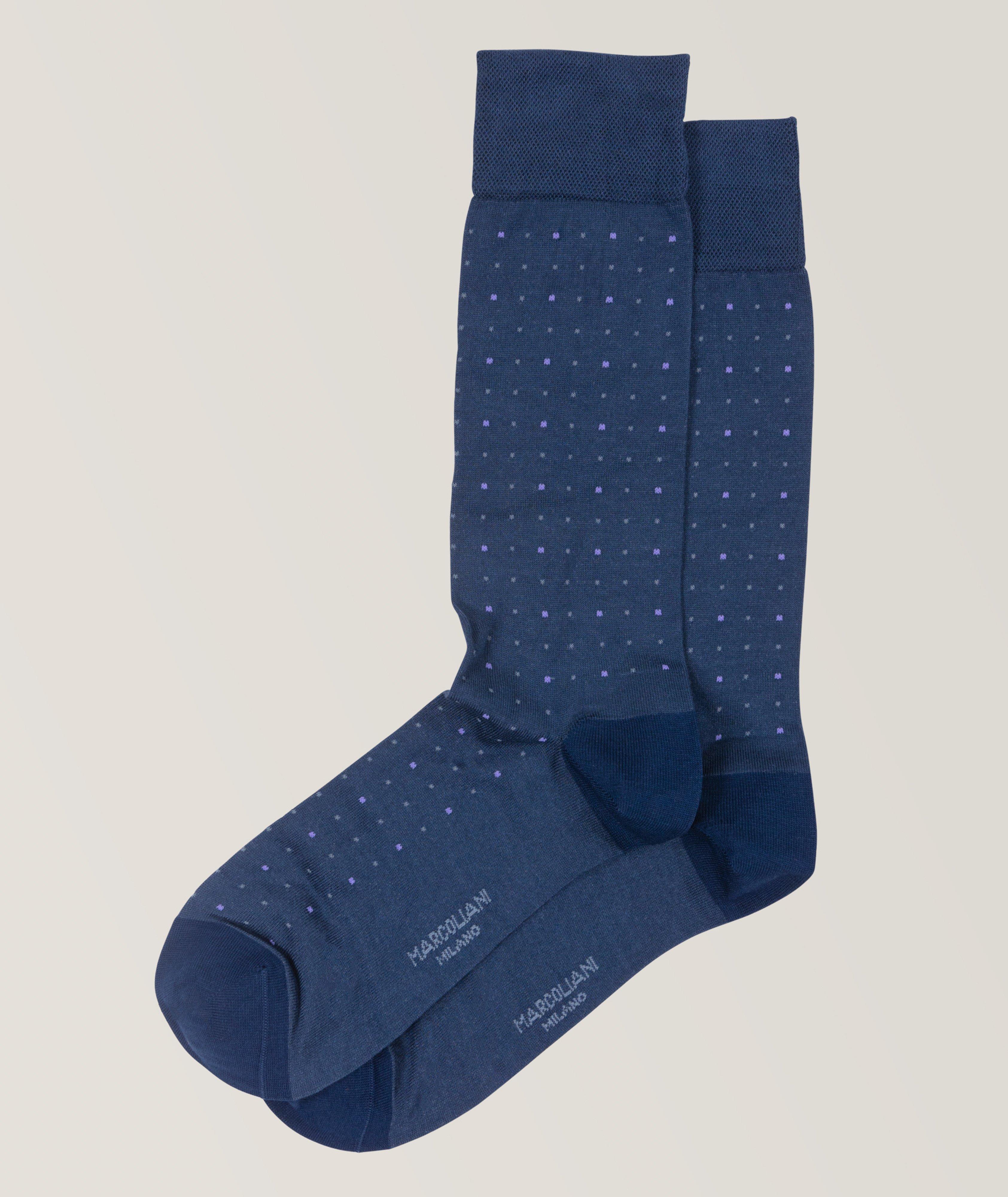 Hi-Class Modal Micro Dots Dress Socks