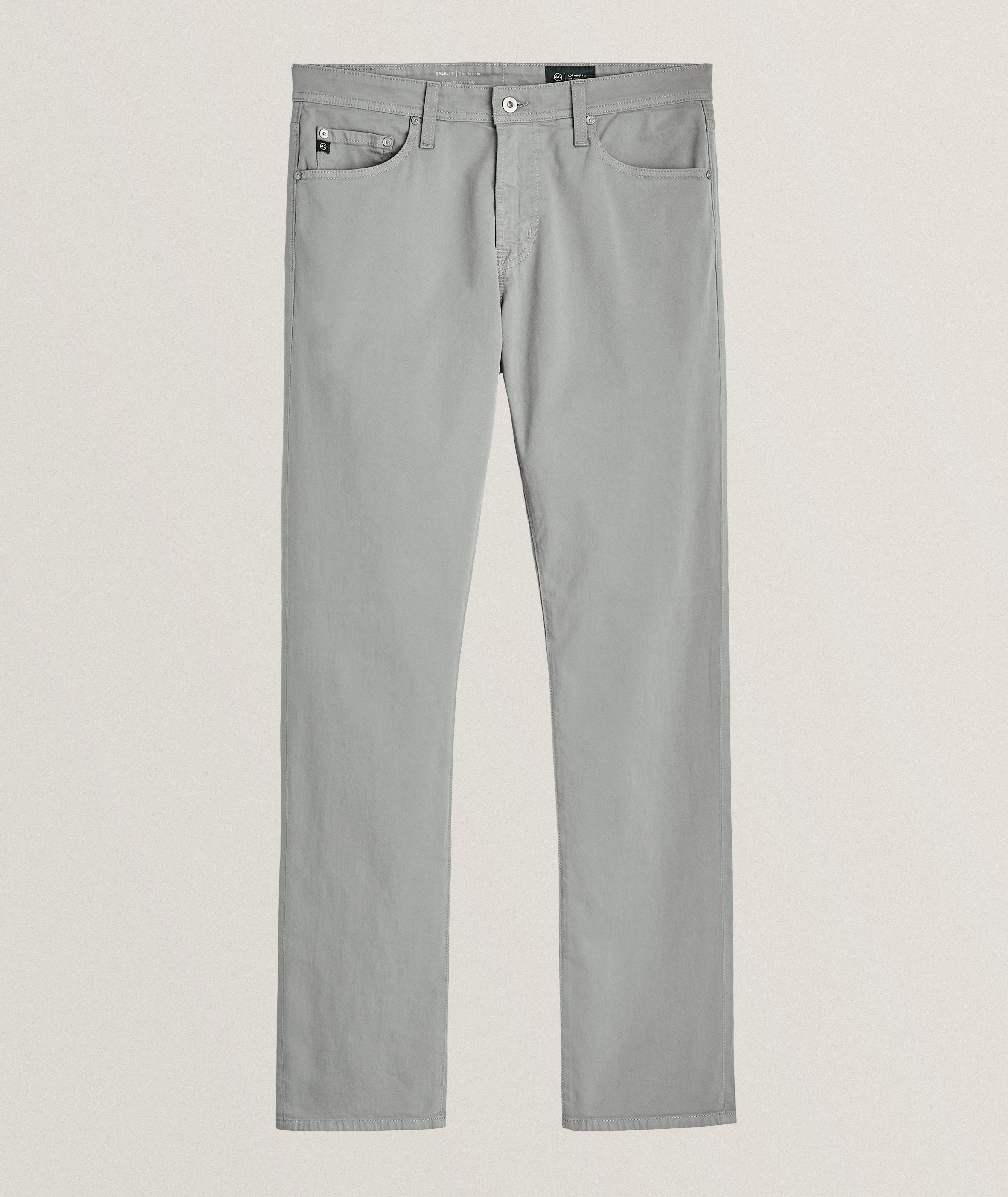 Modern Slim Fit Tellis Stretch-Cotton Pants