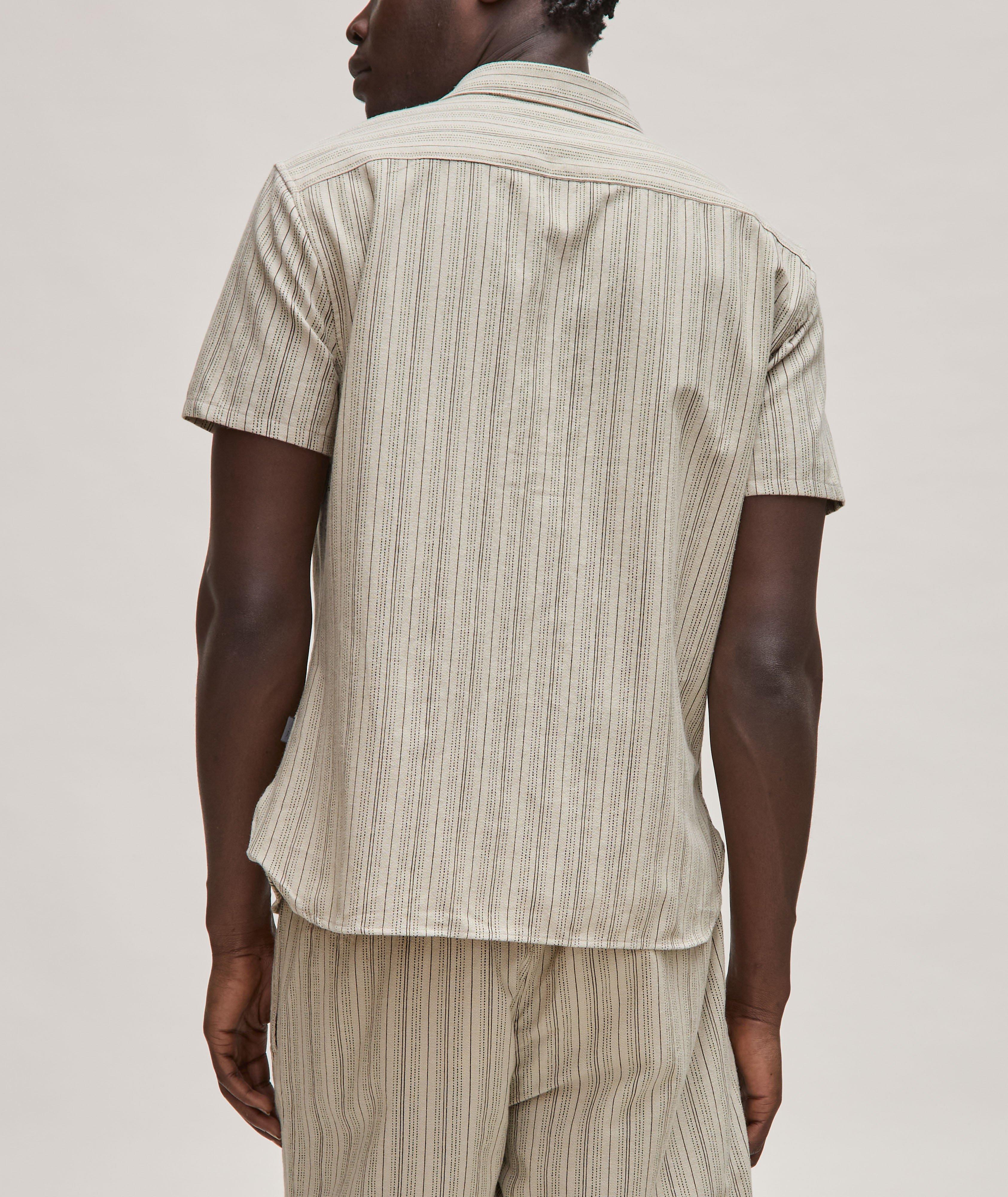 Stitch Pinstripe Cotton-Blend Shirt  image 2