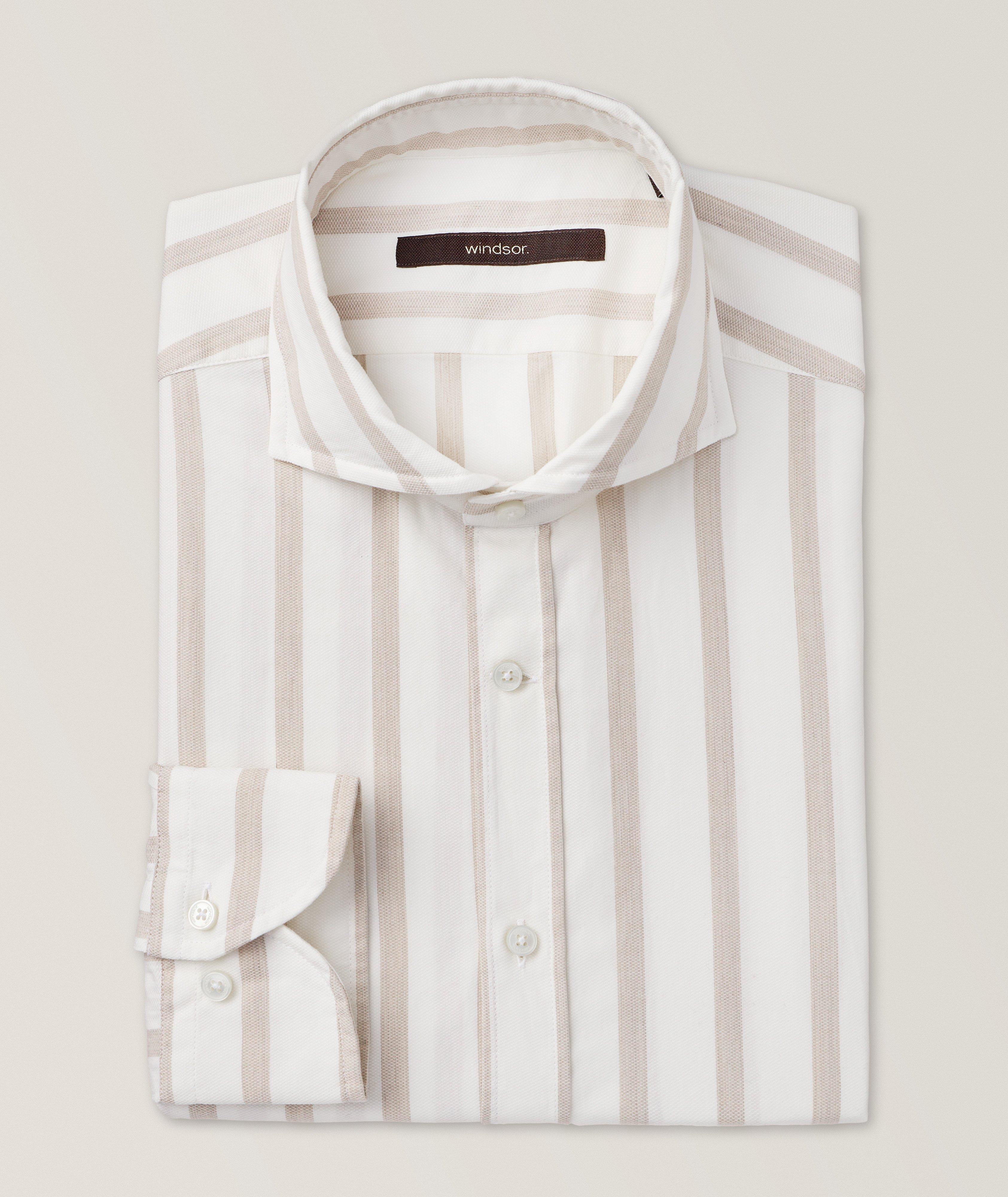 Striped Cotton Sport Shirt image 0