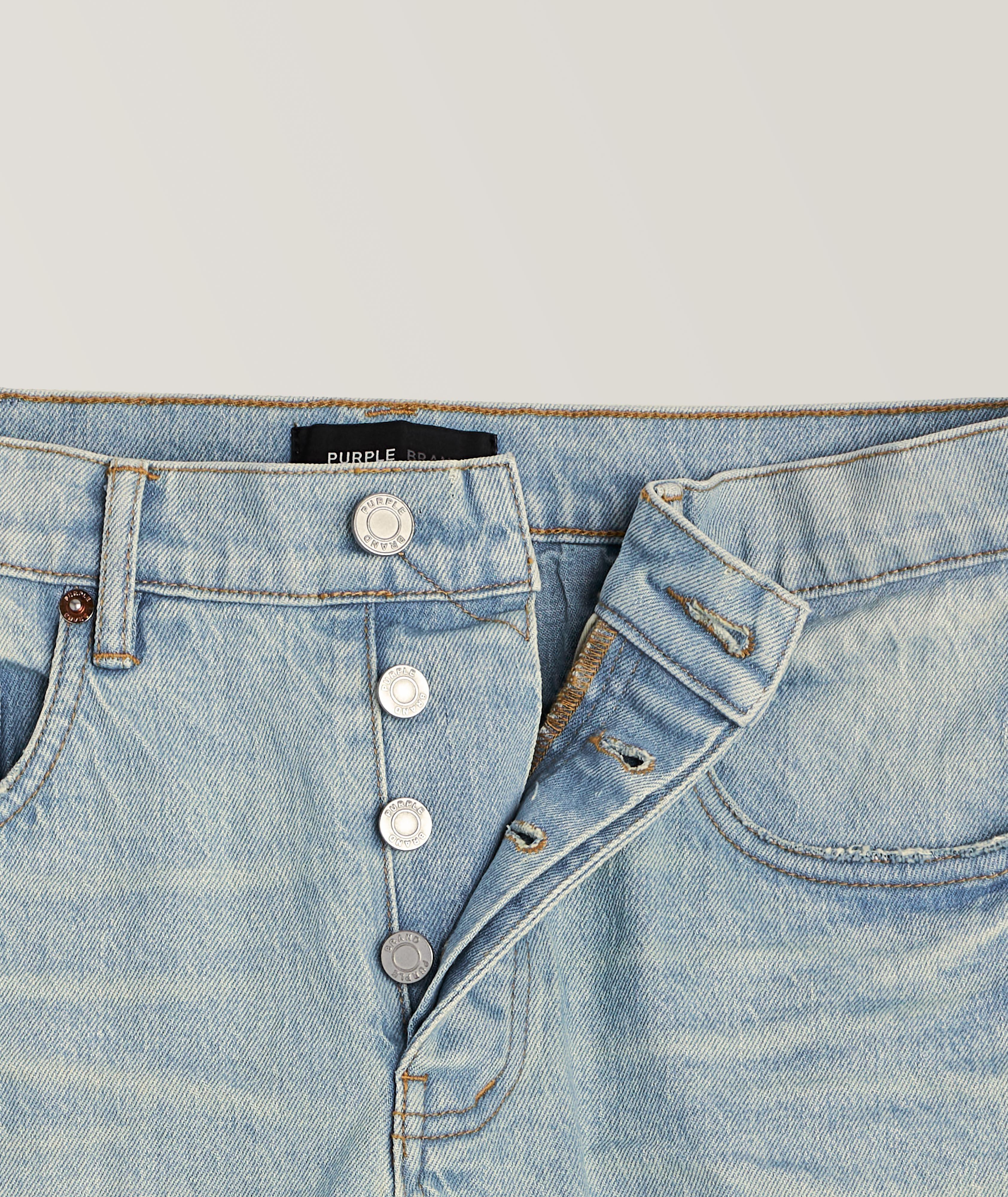 P001 Shadow Inseam Stretch-Cotton Jeans image 1