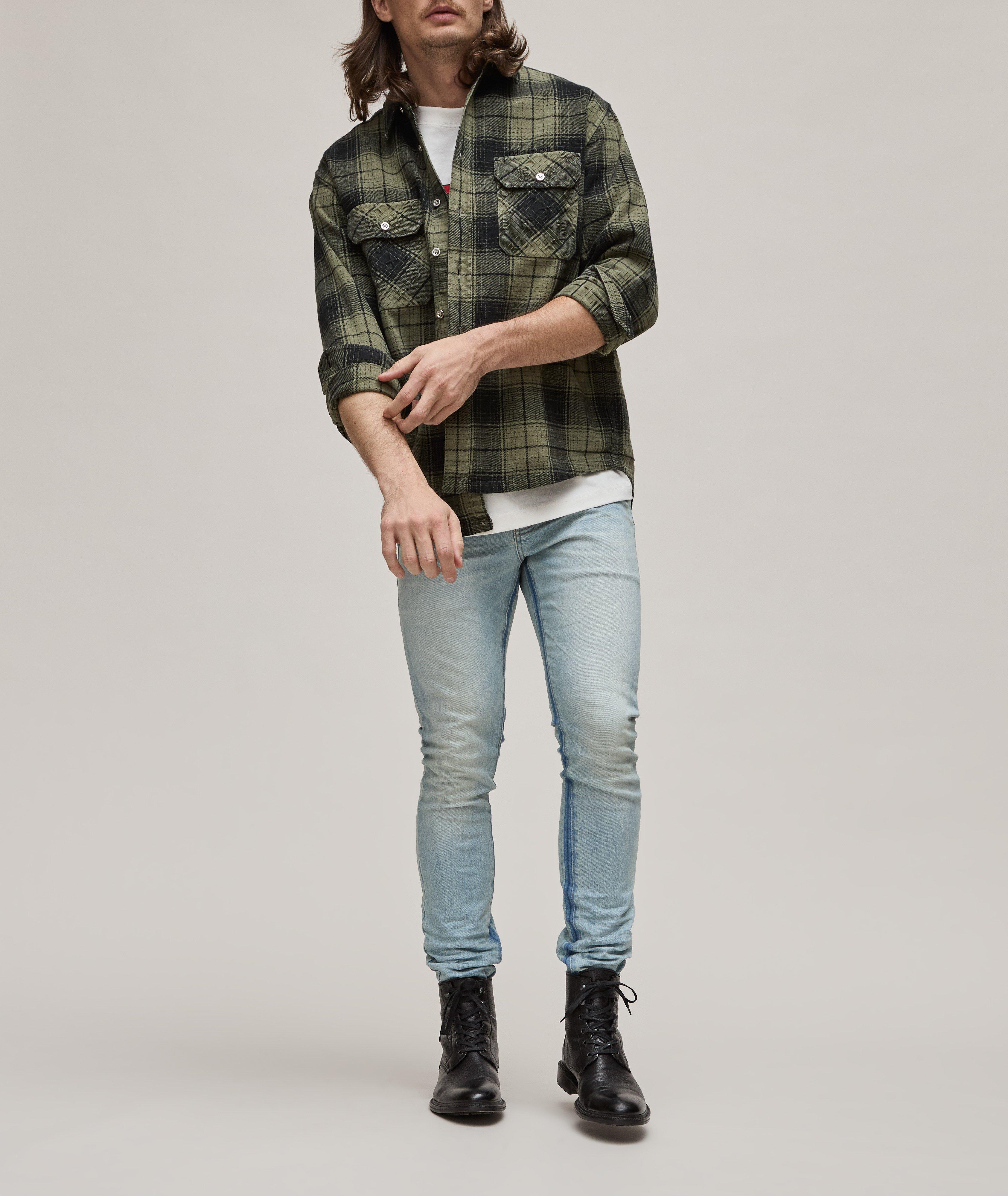 P001 Shadow Inseam Stretch-Cotton Jeans image 4