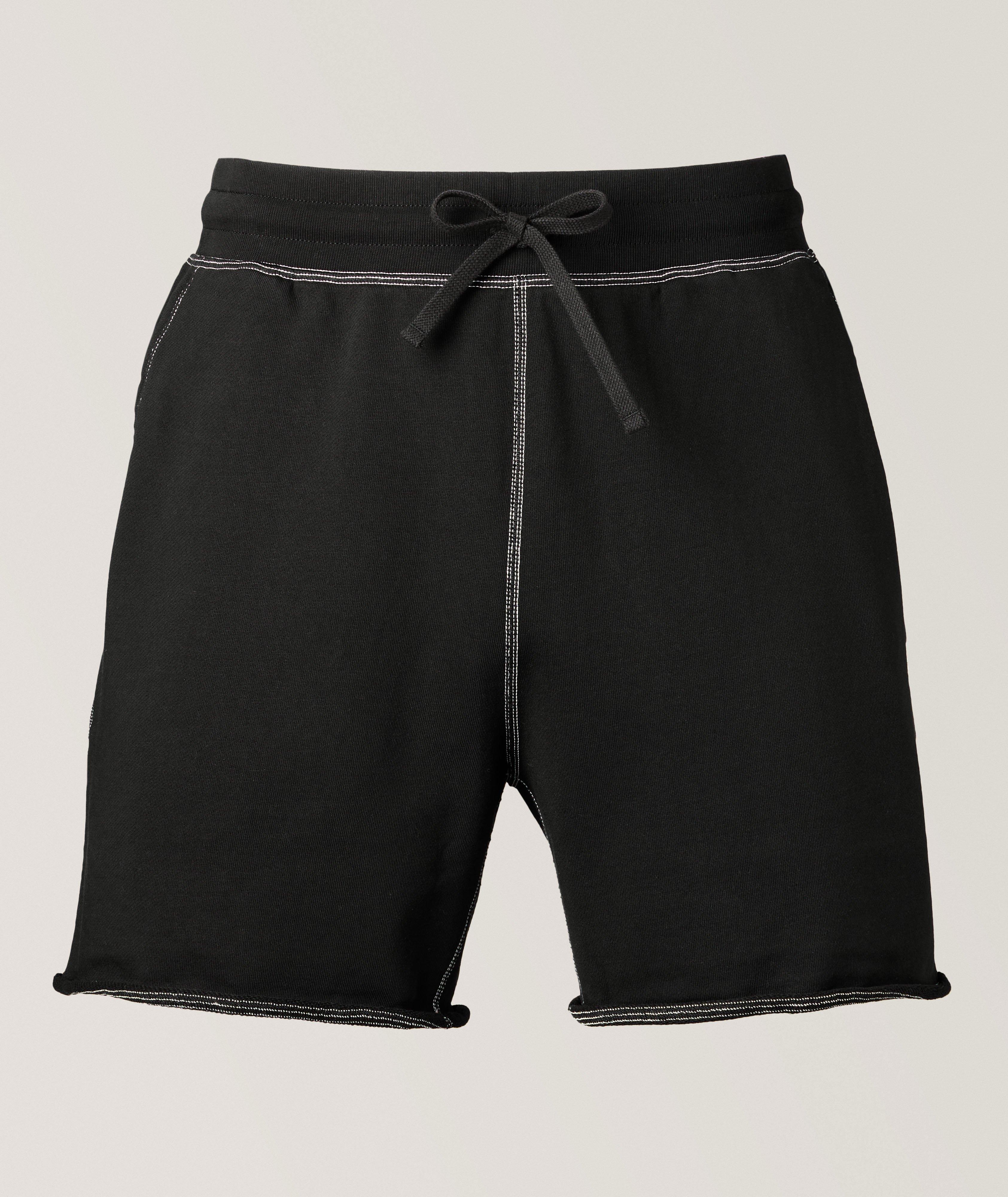 Reigning Champ Lightweight Terry Cotton Shorts In Black , Men's Size 2XL