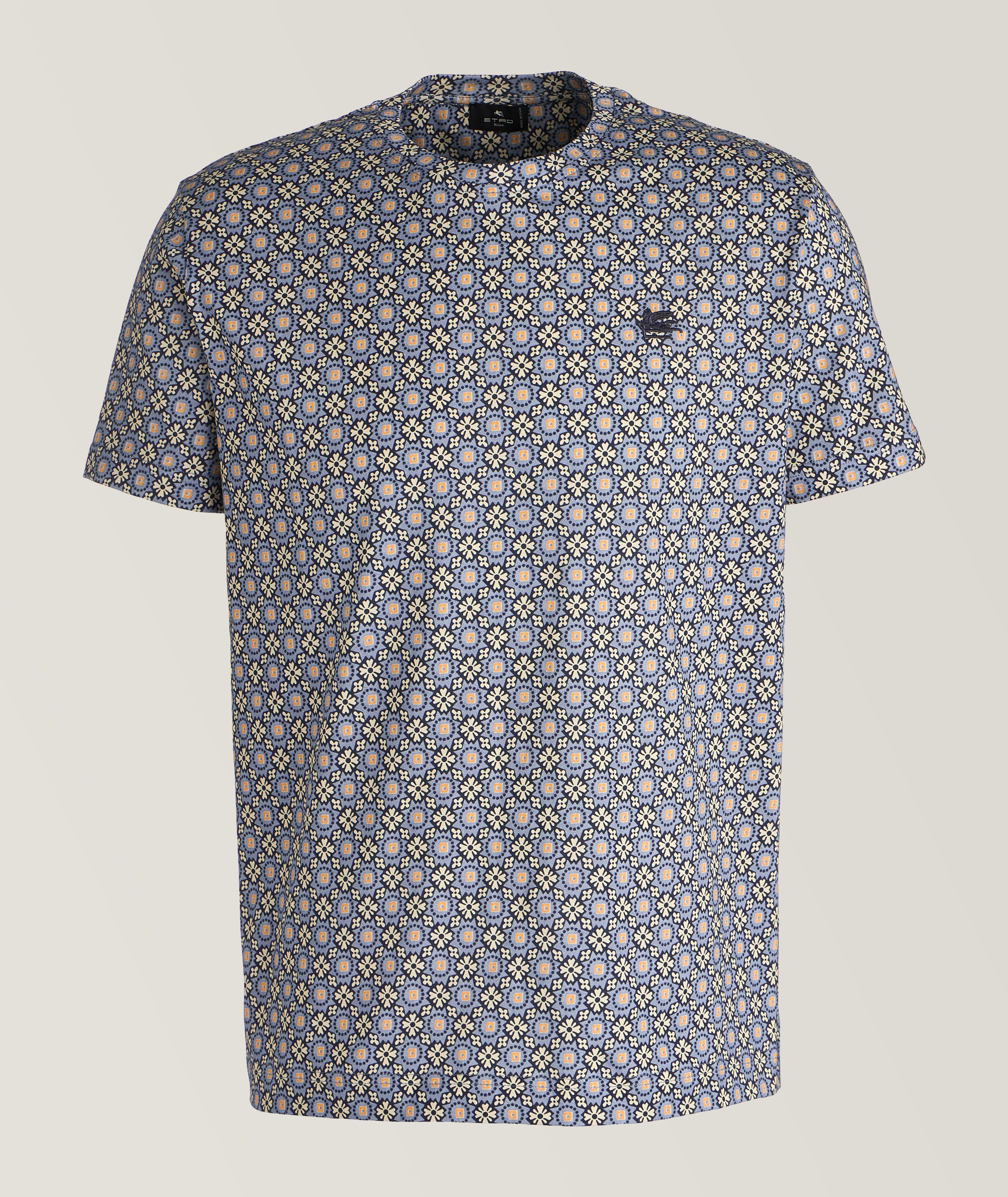Floral Medallion Cotton T-Shirt  image 0