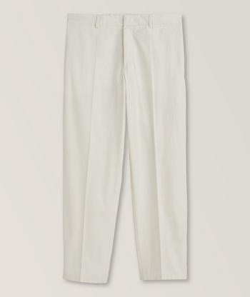 Mason's Slim-Fit Torino Pleated Jersey Stretch-Cotton Pants Mason's Slim-Fit Torino Pleated Jersey Stretch-Cotton Pants