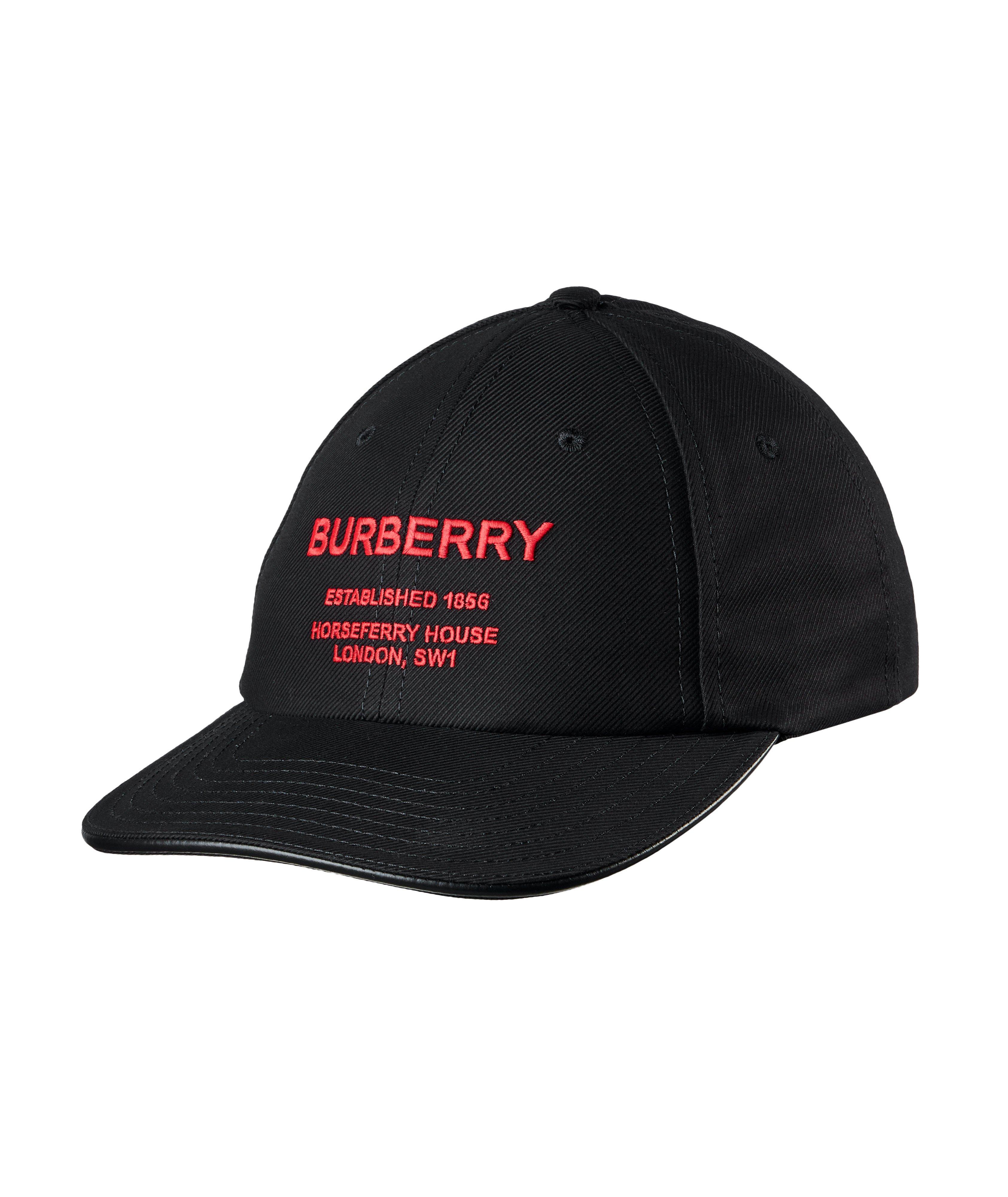 Embroidered Brand Cotton Cap image 0