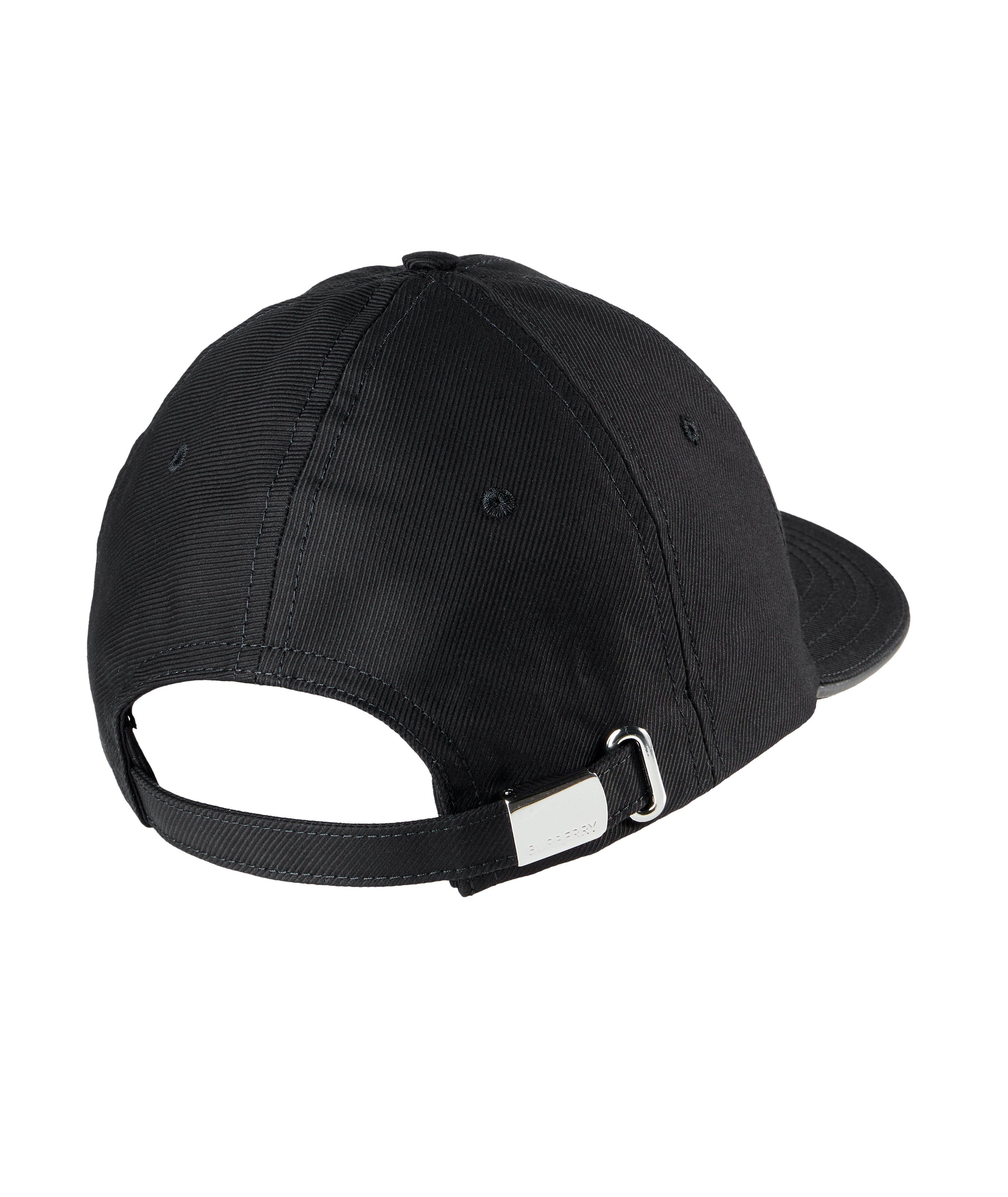 Embroidered Brand Cotton Cap image 1