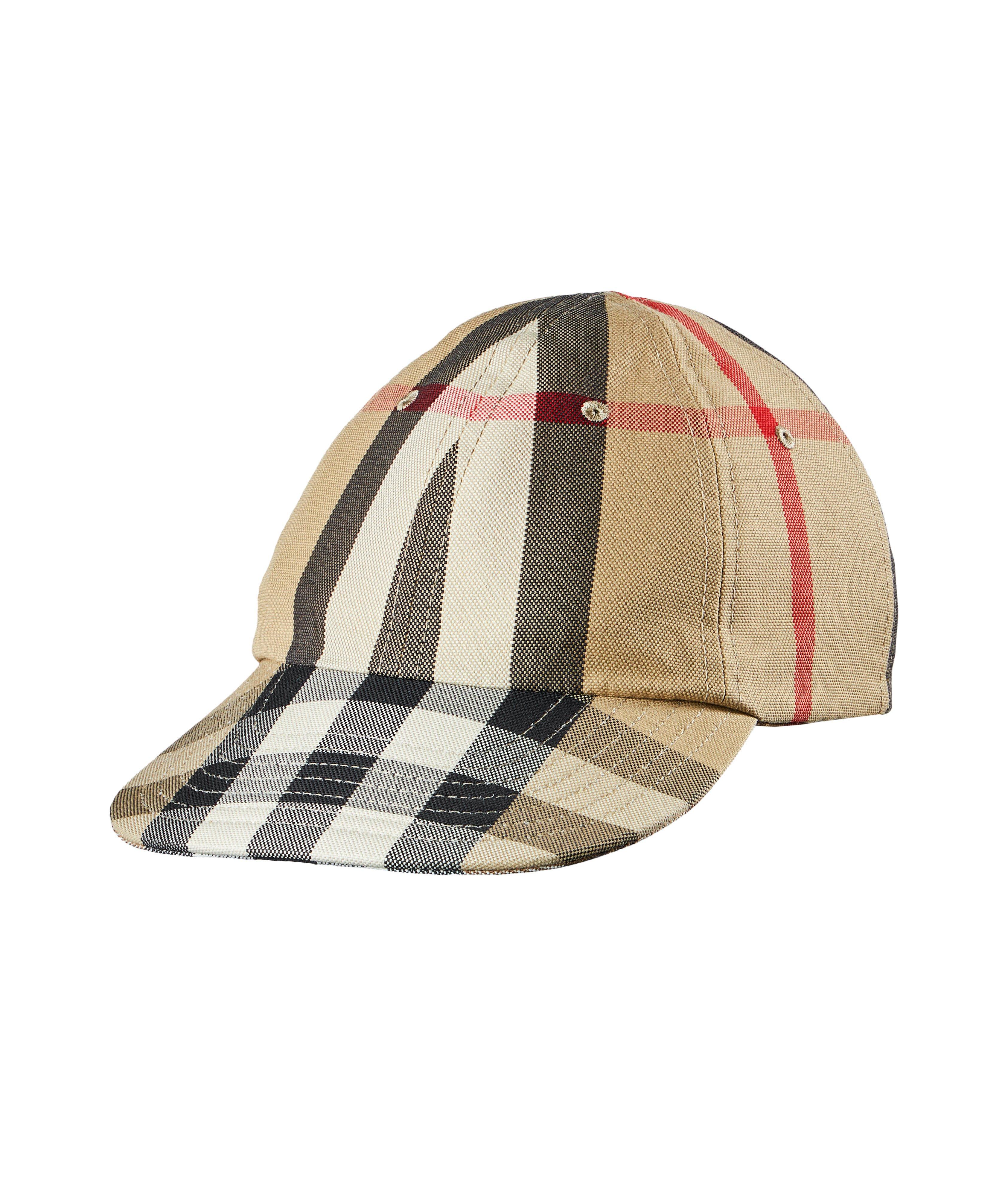 Tartan Cotton Baseball Cap  image 0