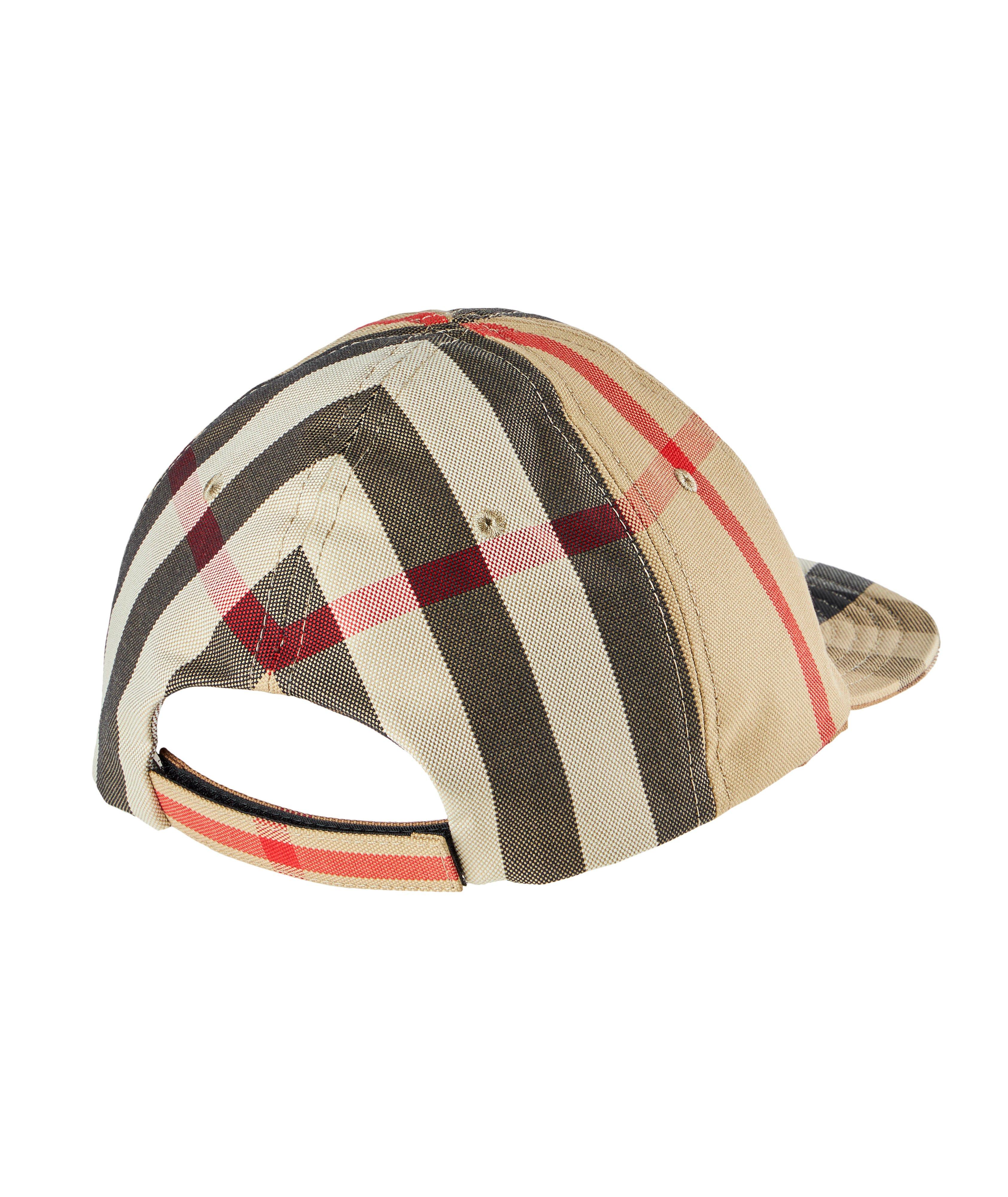 Tartan Cotton Baseball Cap  image 1