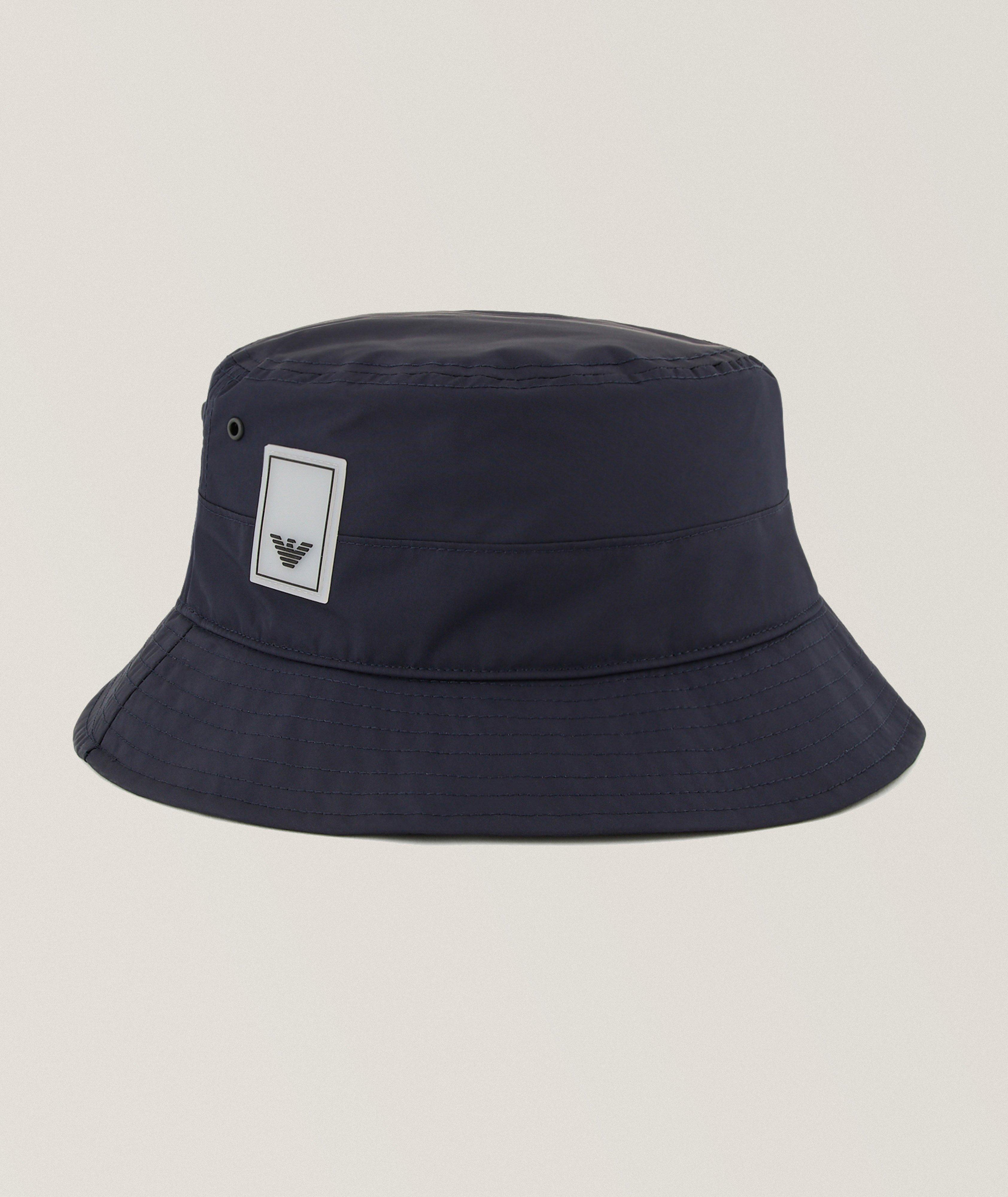 Rick Owens DRKSHDW Blue Distressed Bucket Hat