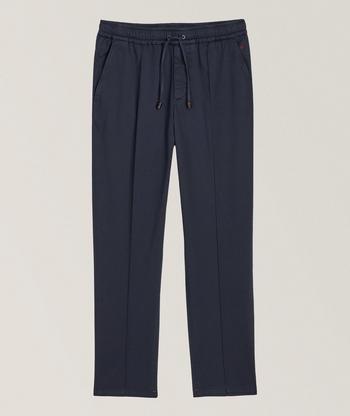 ELEVENTY Wool And Cashmere Drawstring Pants