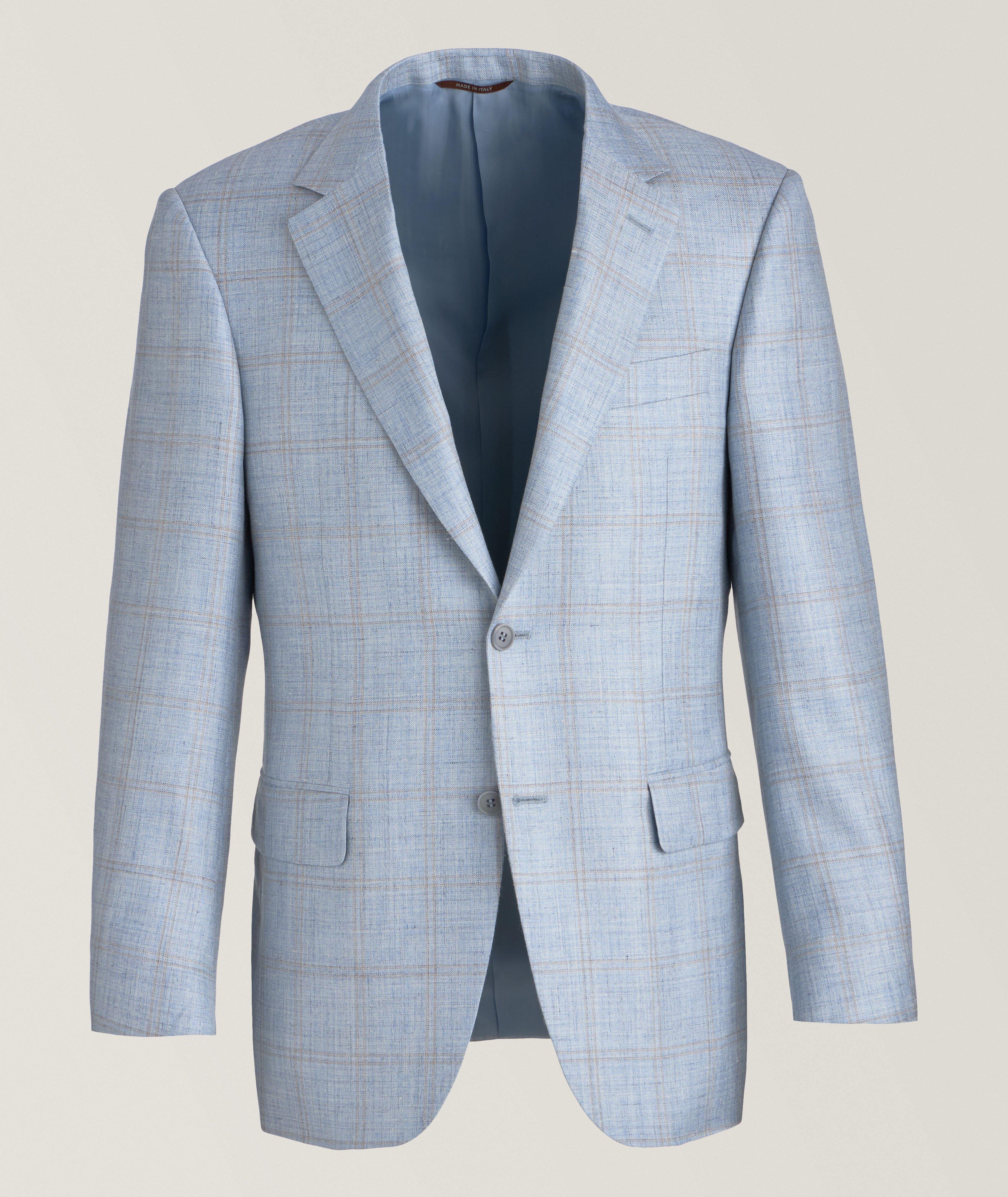 Balance Windowpane Wool-Blend Sport Jacket image 0