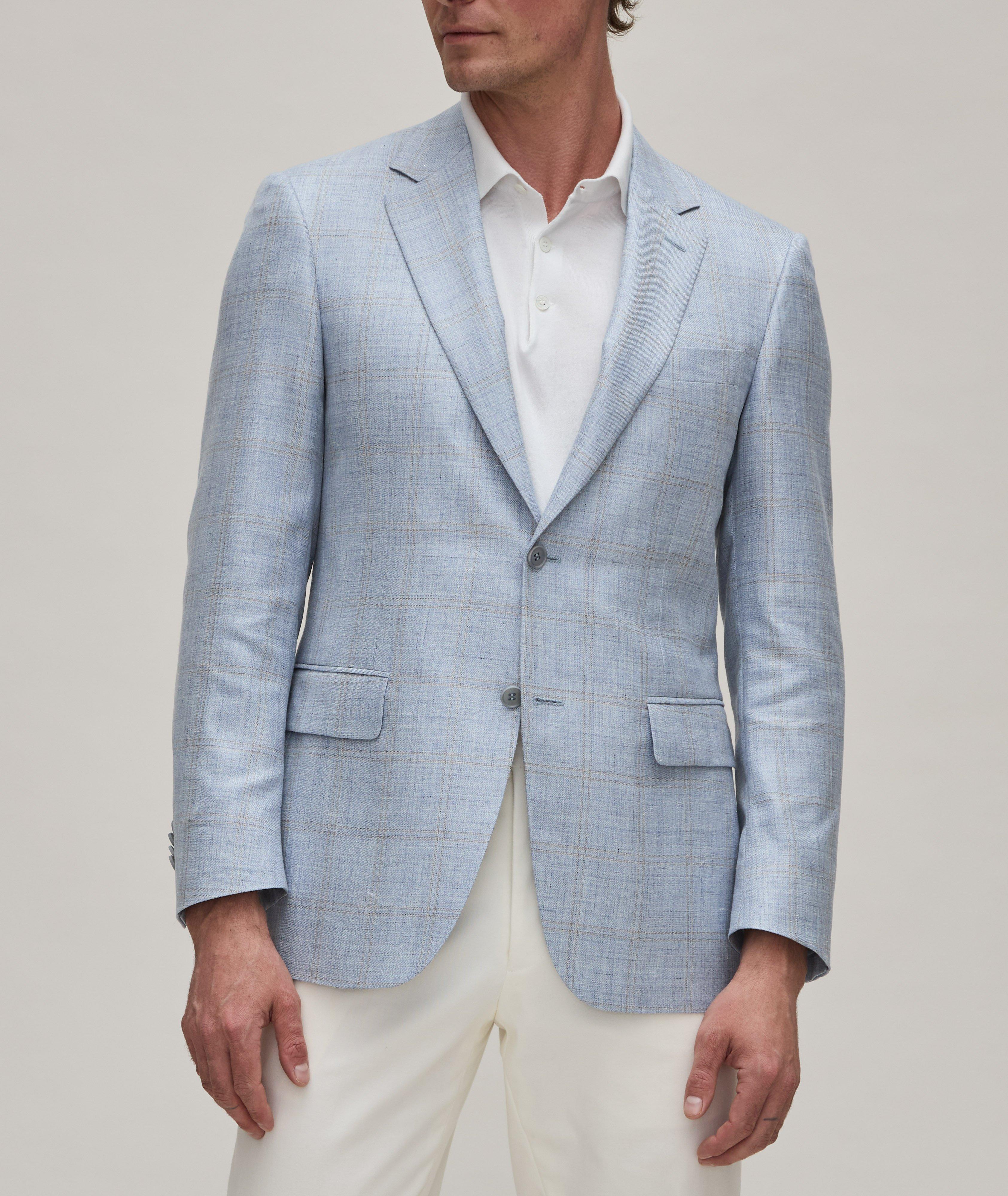Balance Windowpane Wool-Blend Sport Jacket image 1