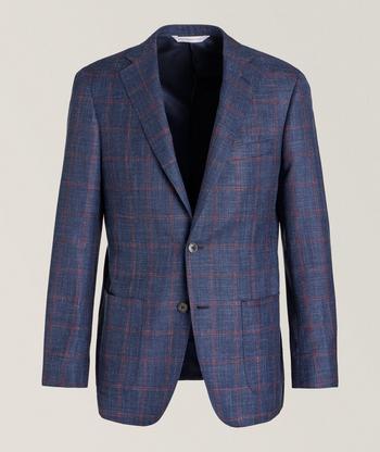 Canali Check Wool Sport Jacket Sport Jackets Harry Rosen