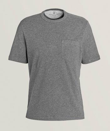 Thom Browne Four-Bar Cotton Knit T-Shirt | T-Shirts | Harry