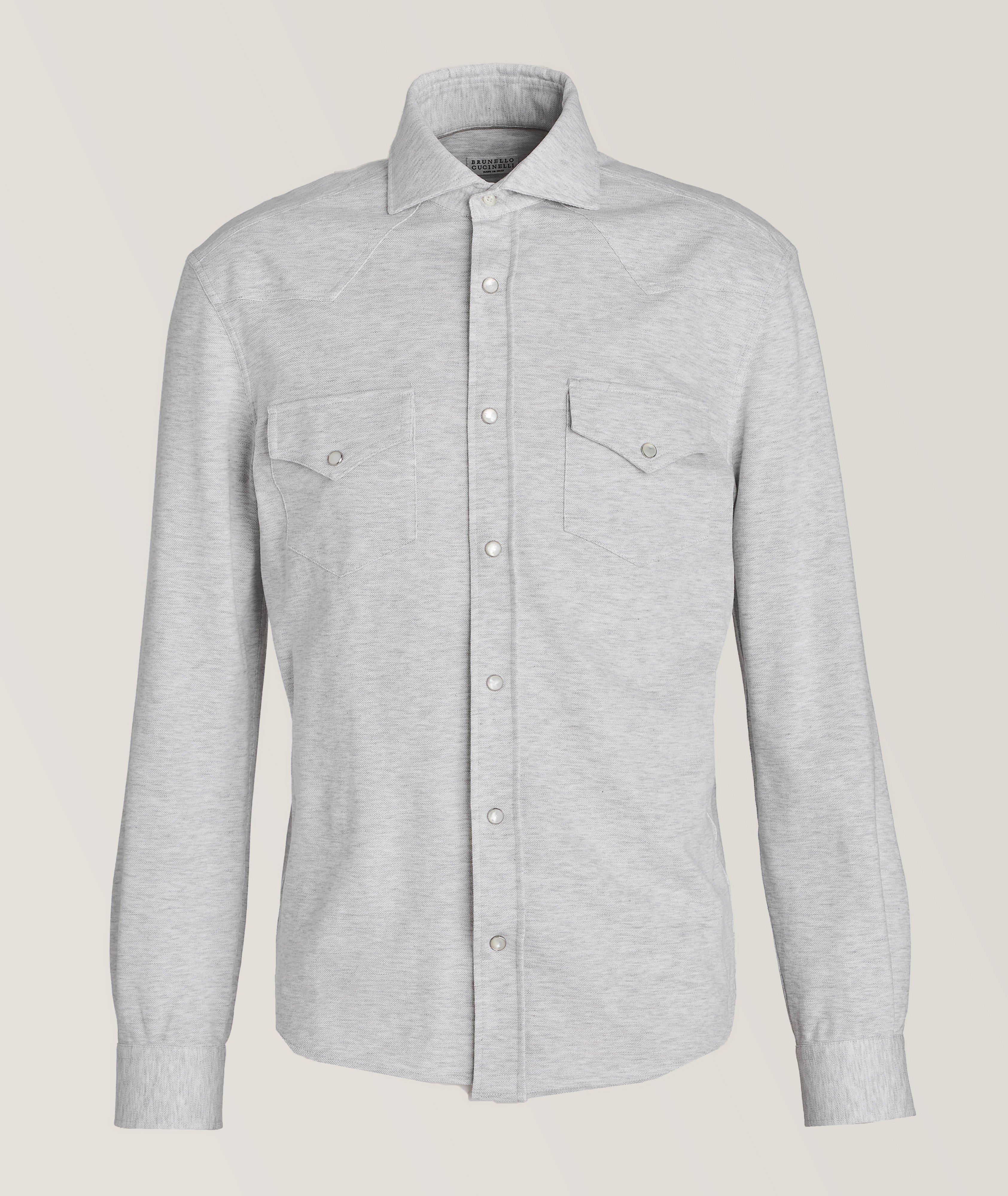 Western Cotton Leisure Fit Overshirt
