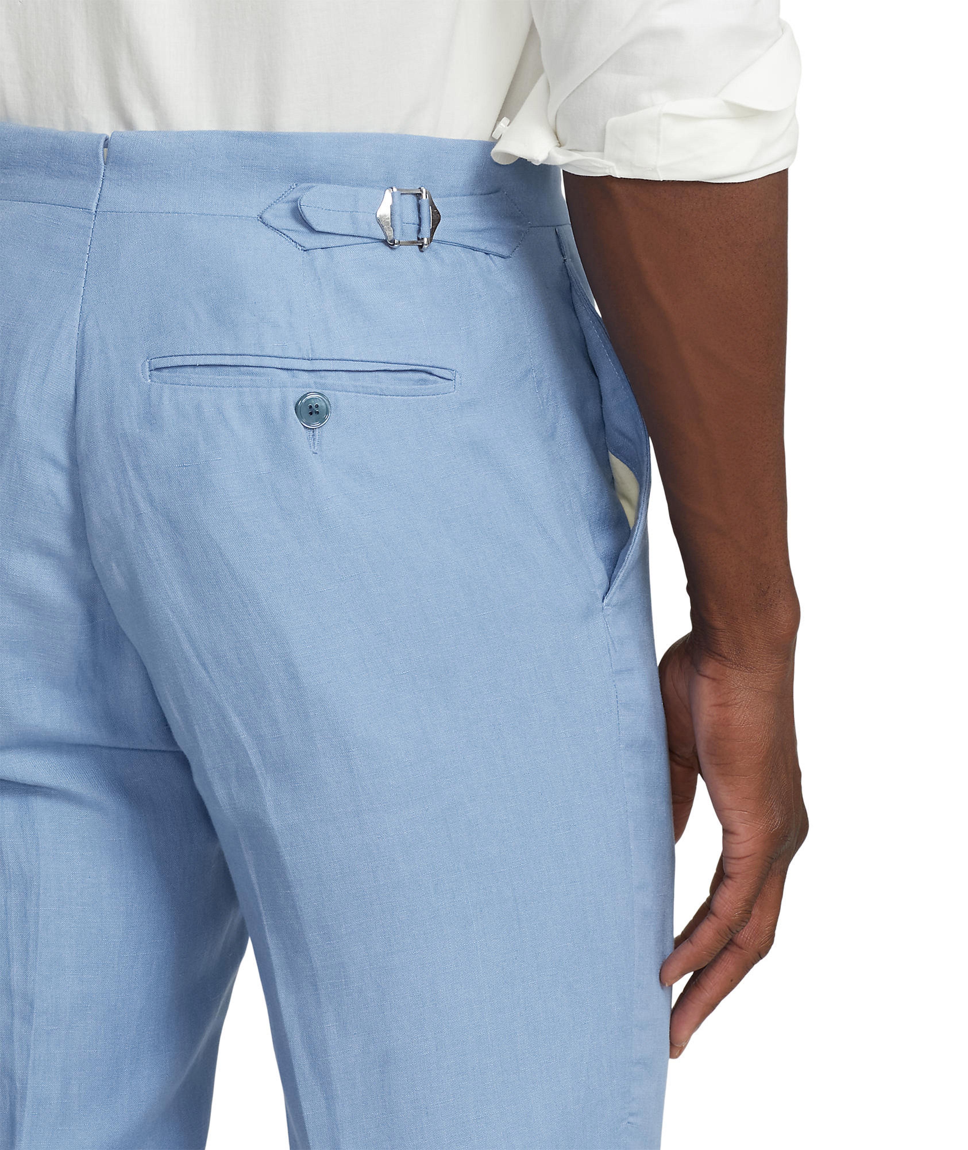 Gregory Silk-Linen Pants image 4