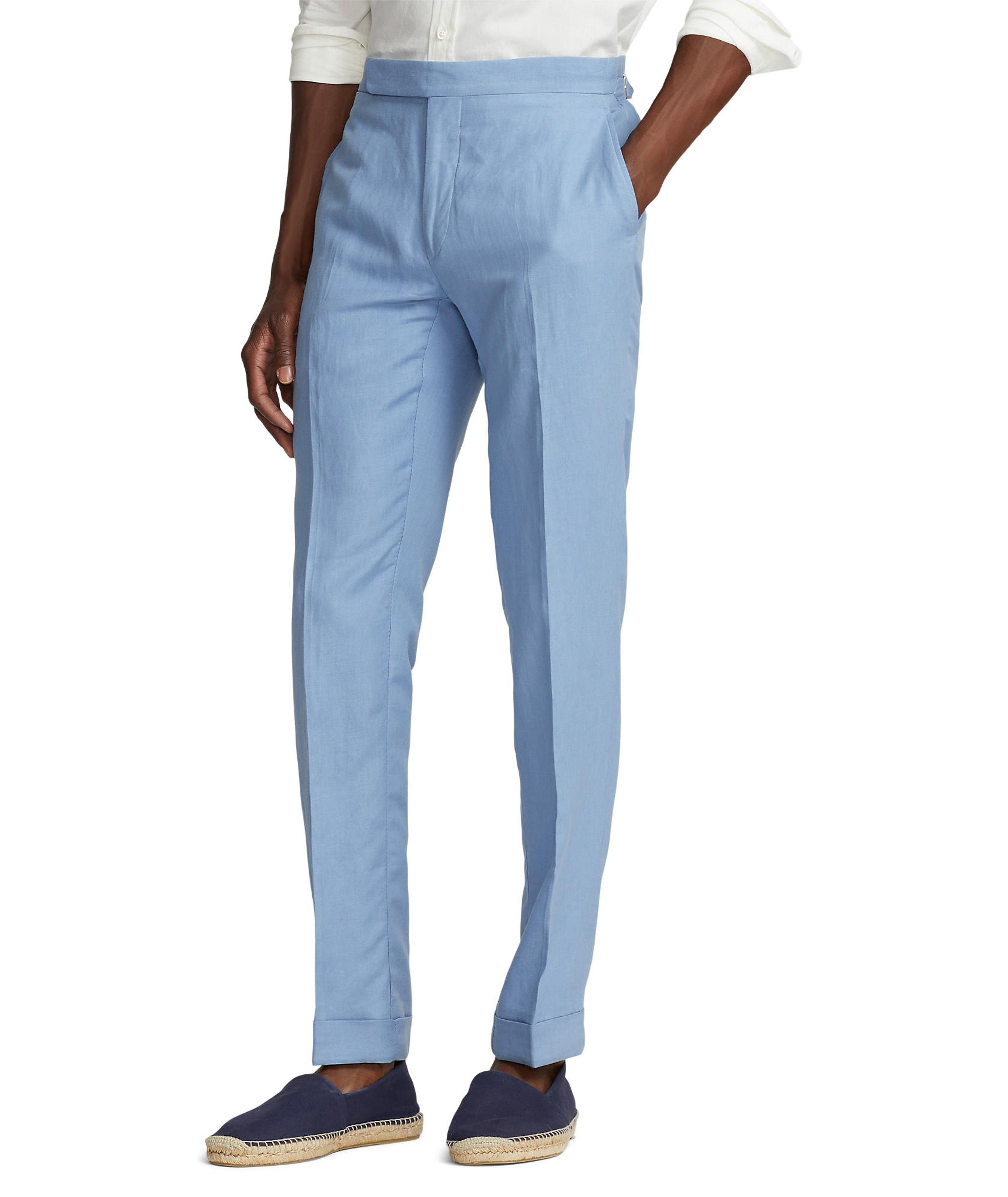 Gregory Silk-Linen Pants image 5