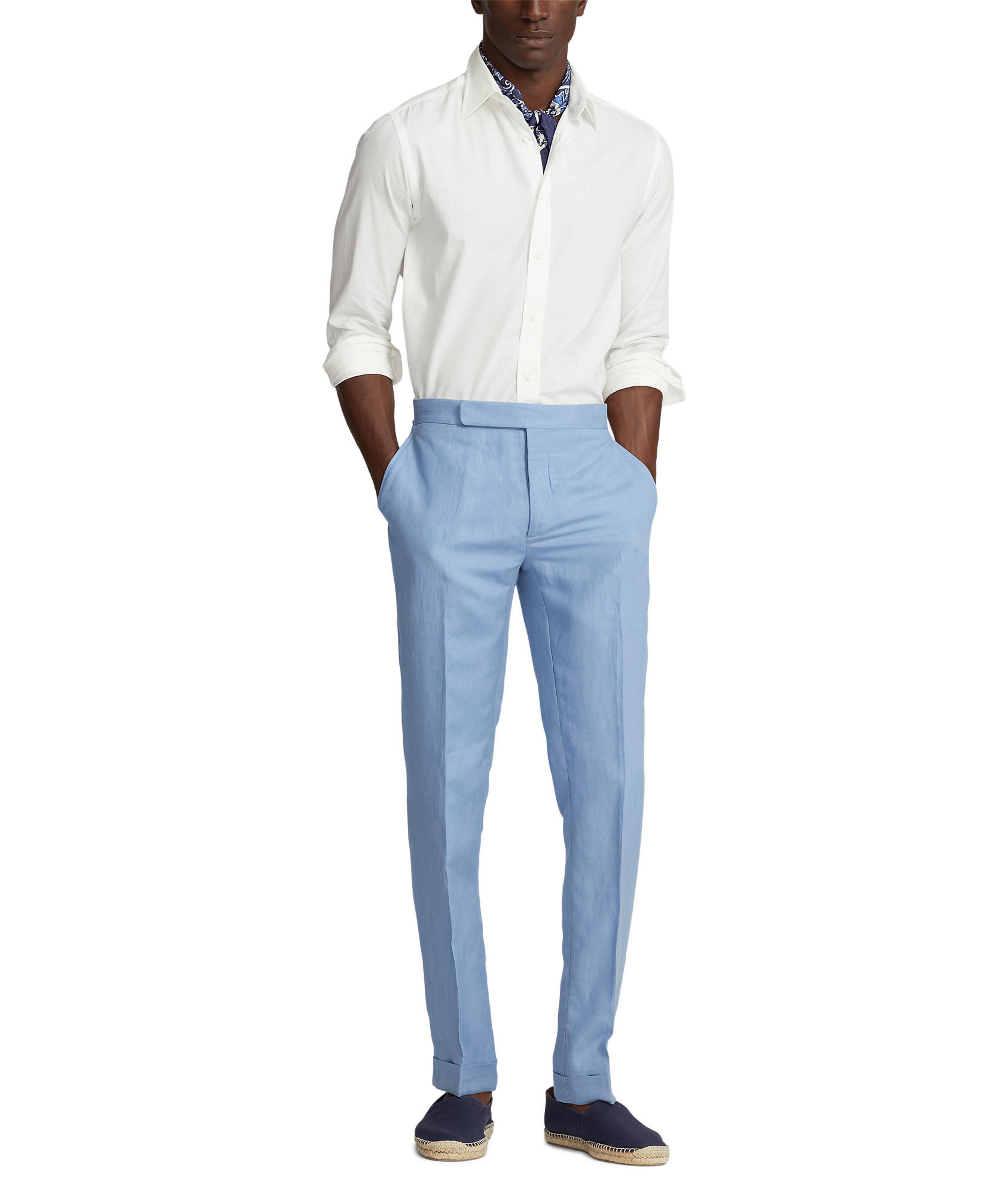 Gregory Silk-Linen Pants image 6