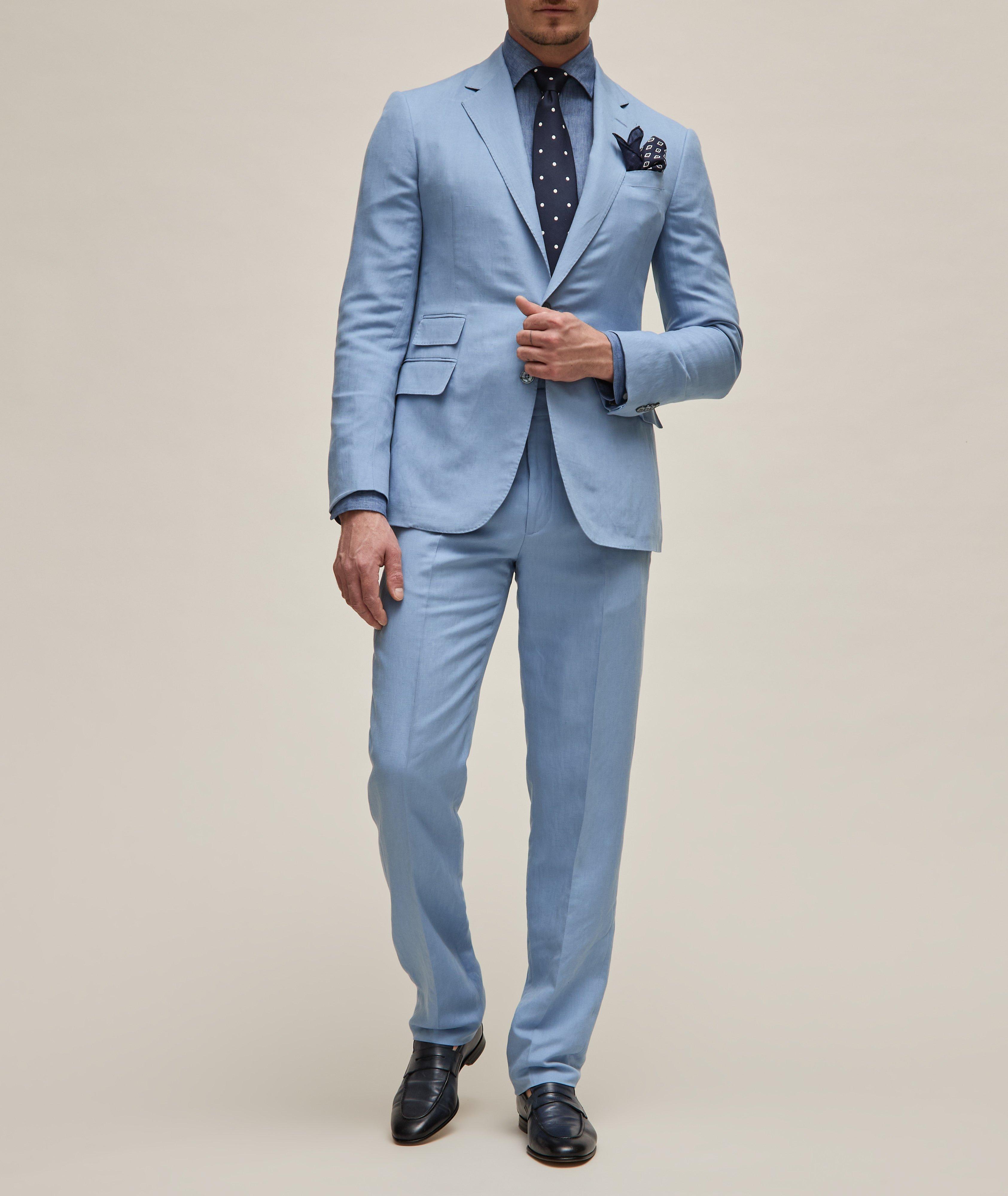 Gregory Silk-Linen Pants image 9