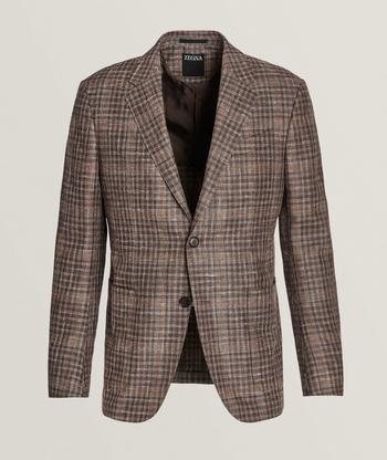 Gingham hot sale sport coat