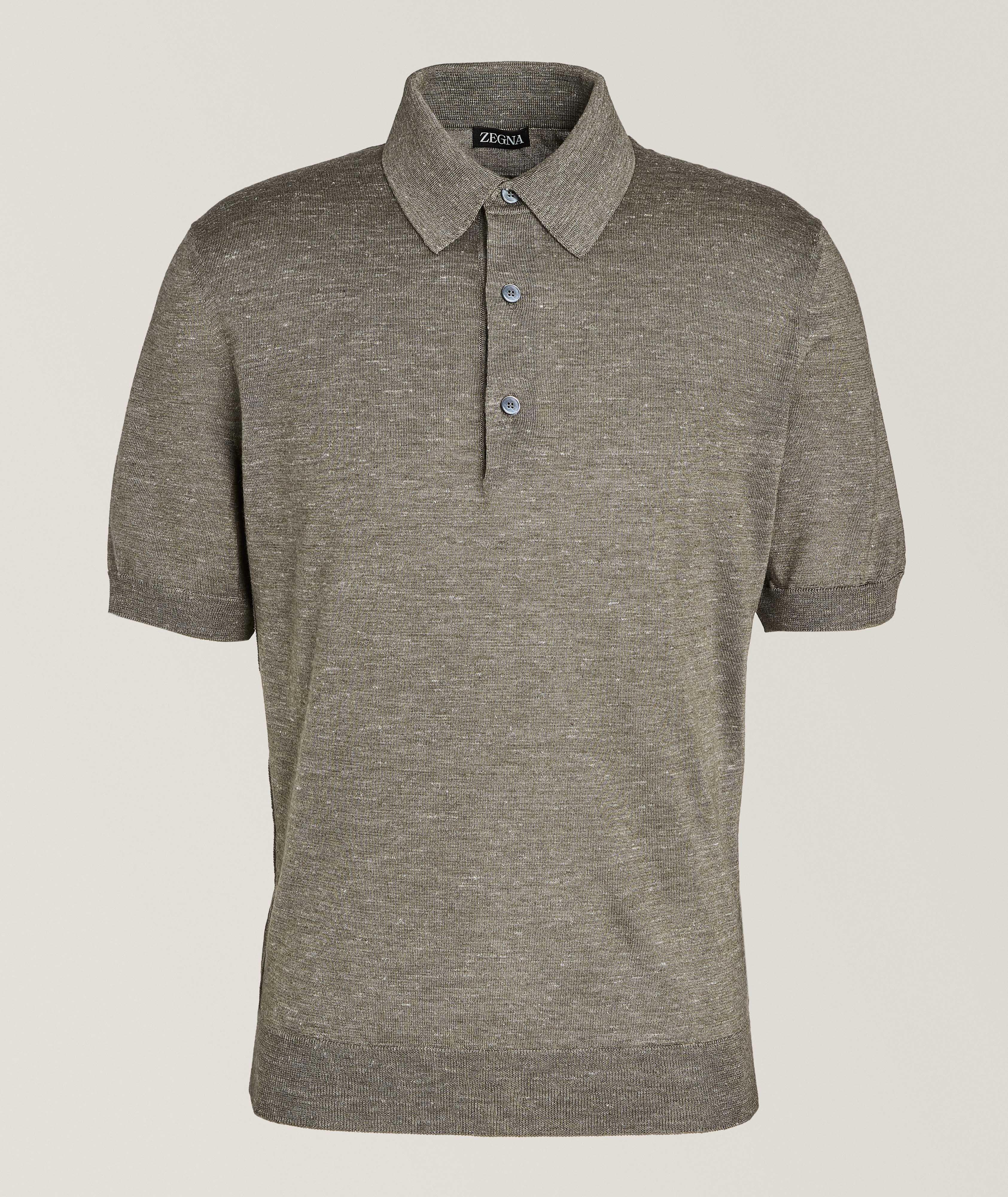 Silk, Cashmere and Linen Polo image 0