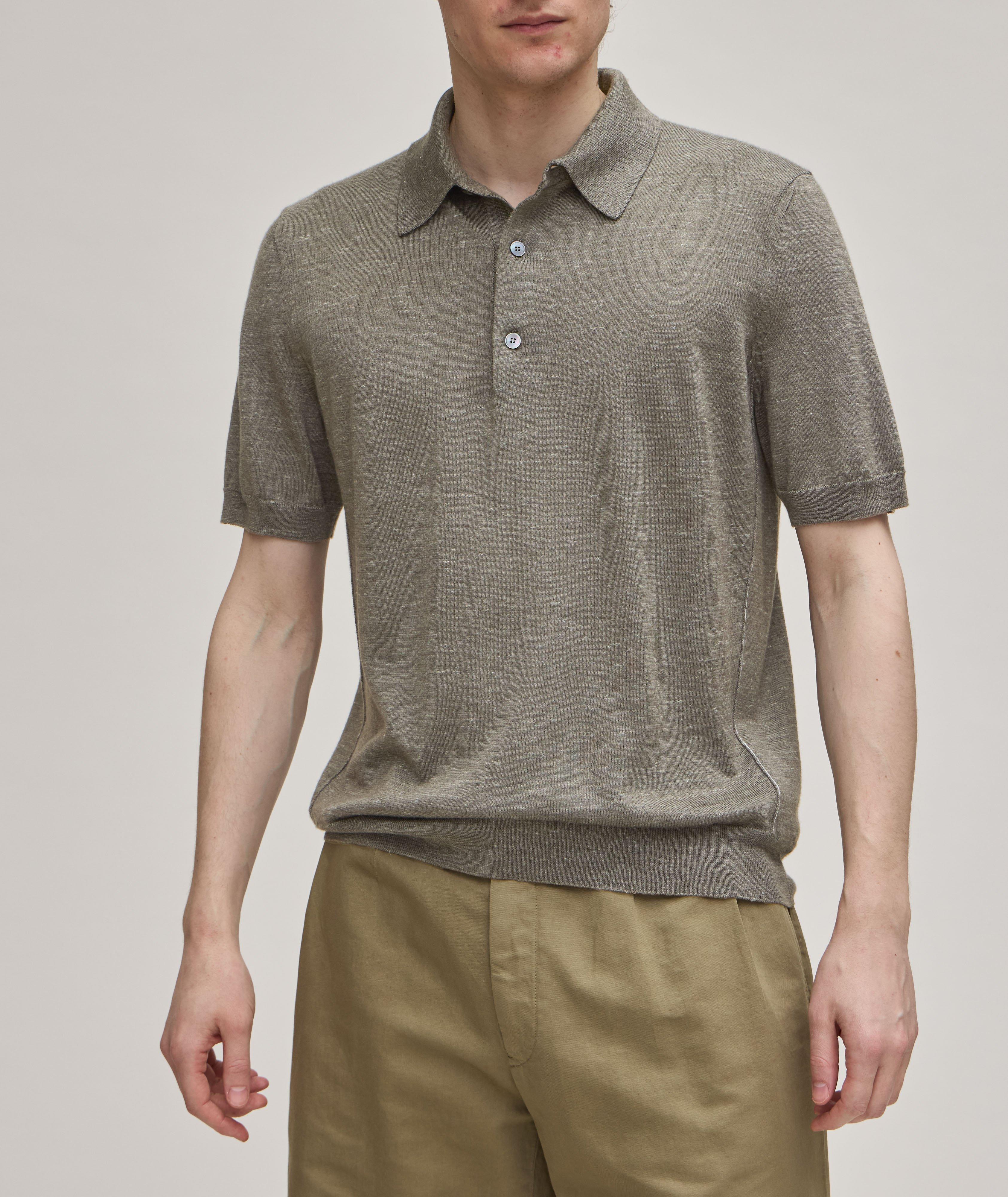 Silk, Cashmere and Linen Polo image 1