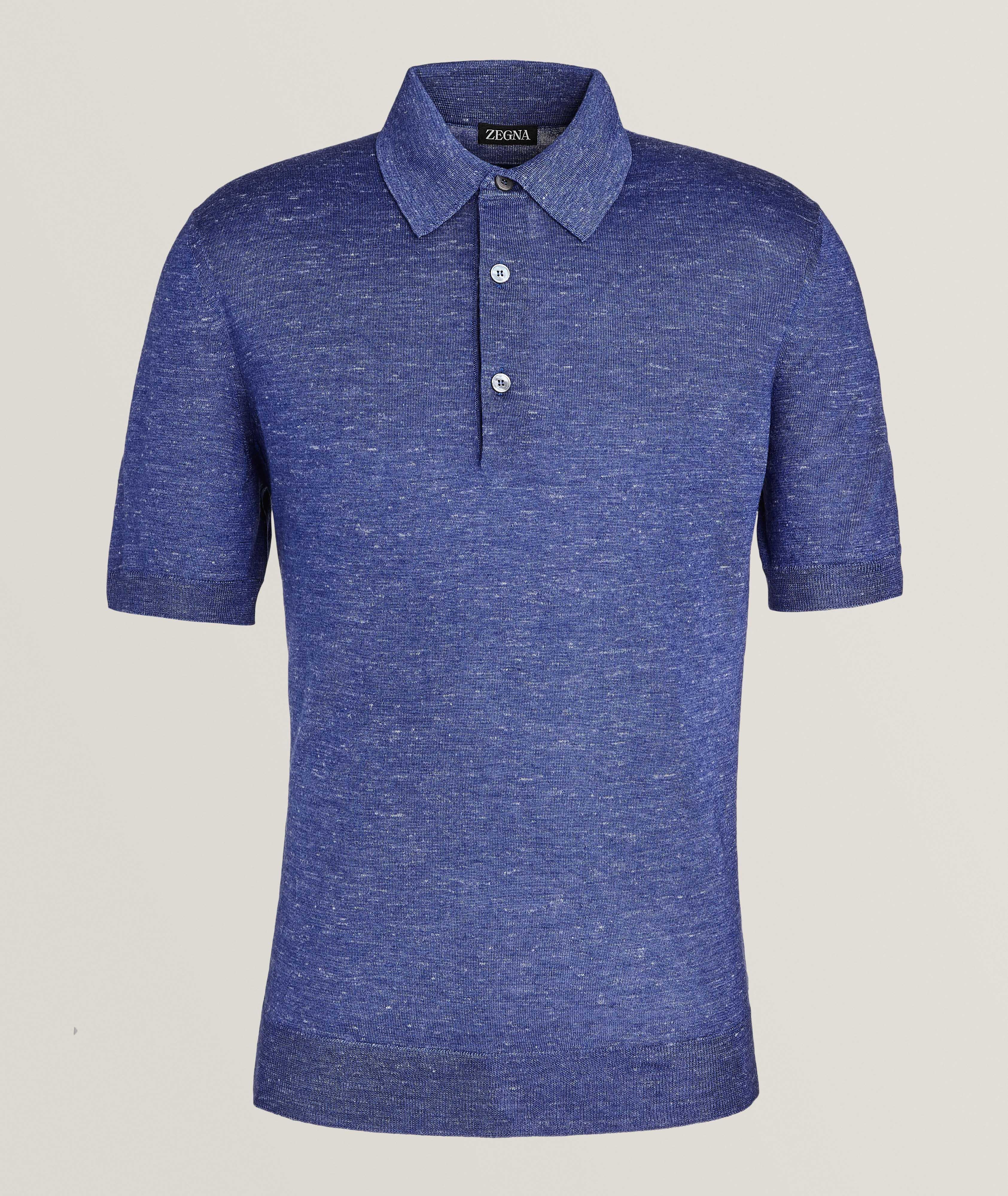 Silk, Cashmere & Linen Polo image 0