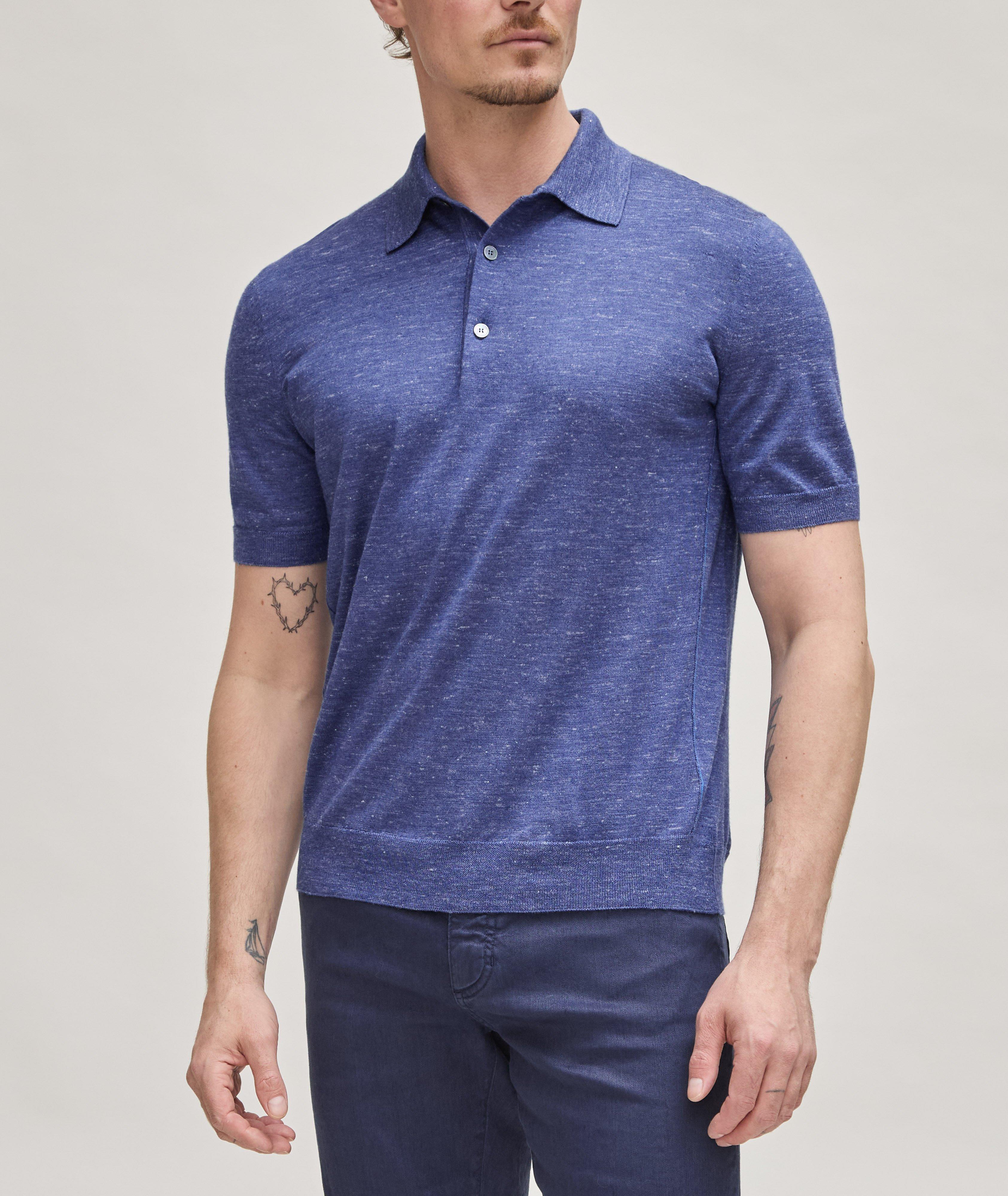 Silk, Cashmere & Linen Polo image 1