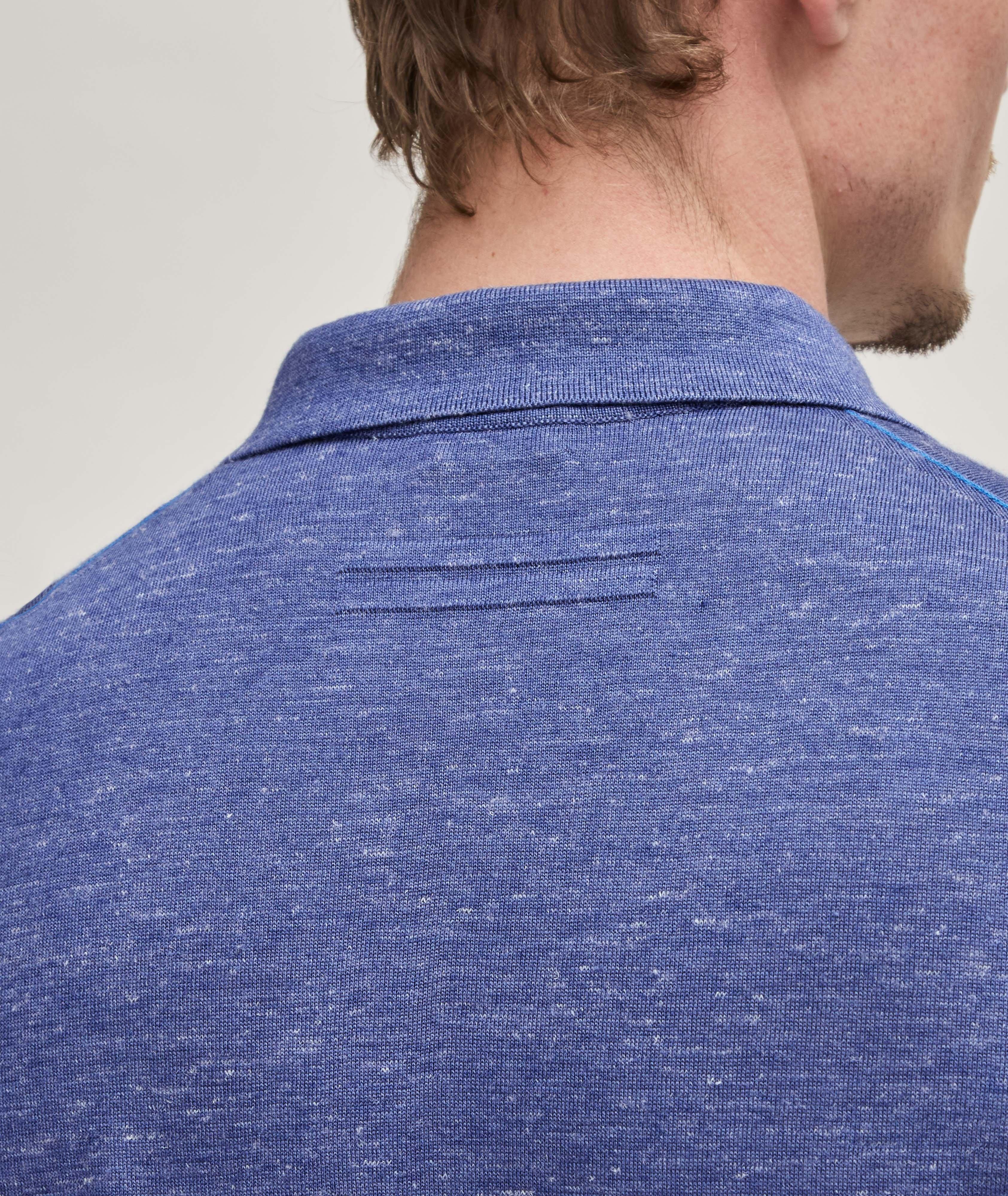 Silk, Cashmere & Linen Polo image 3