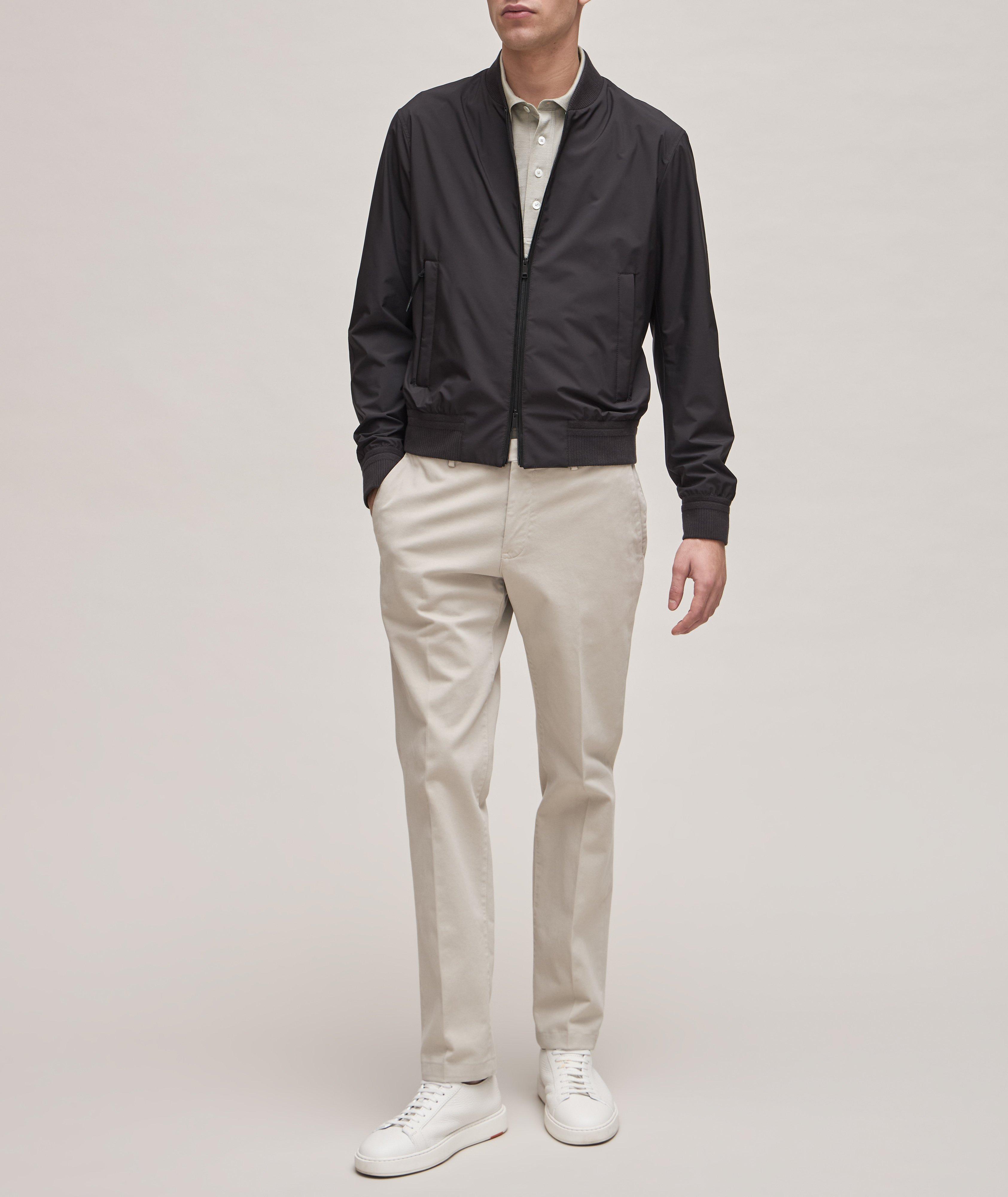 Leggerissimo Heathered Silk-Cotton Polo  image 3
