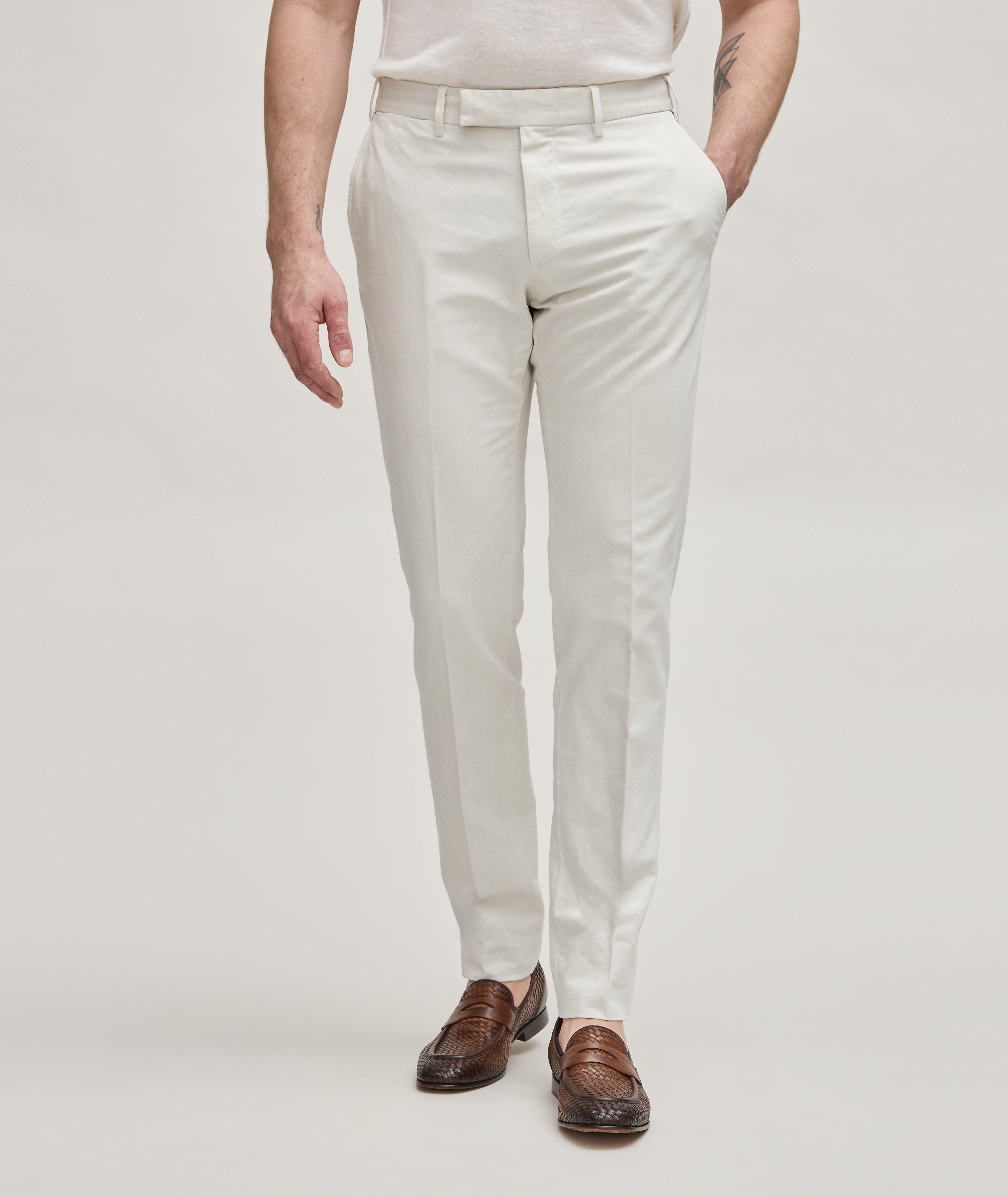 Cotton-Linen Summer Chinos  image 1
