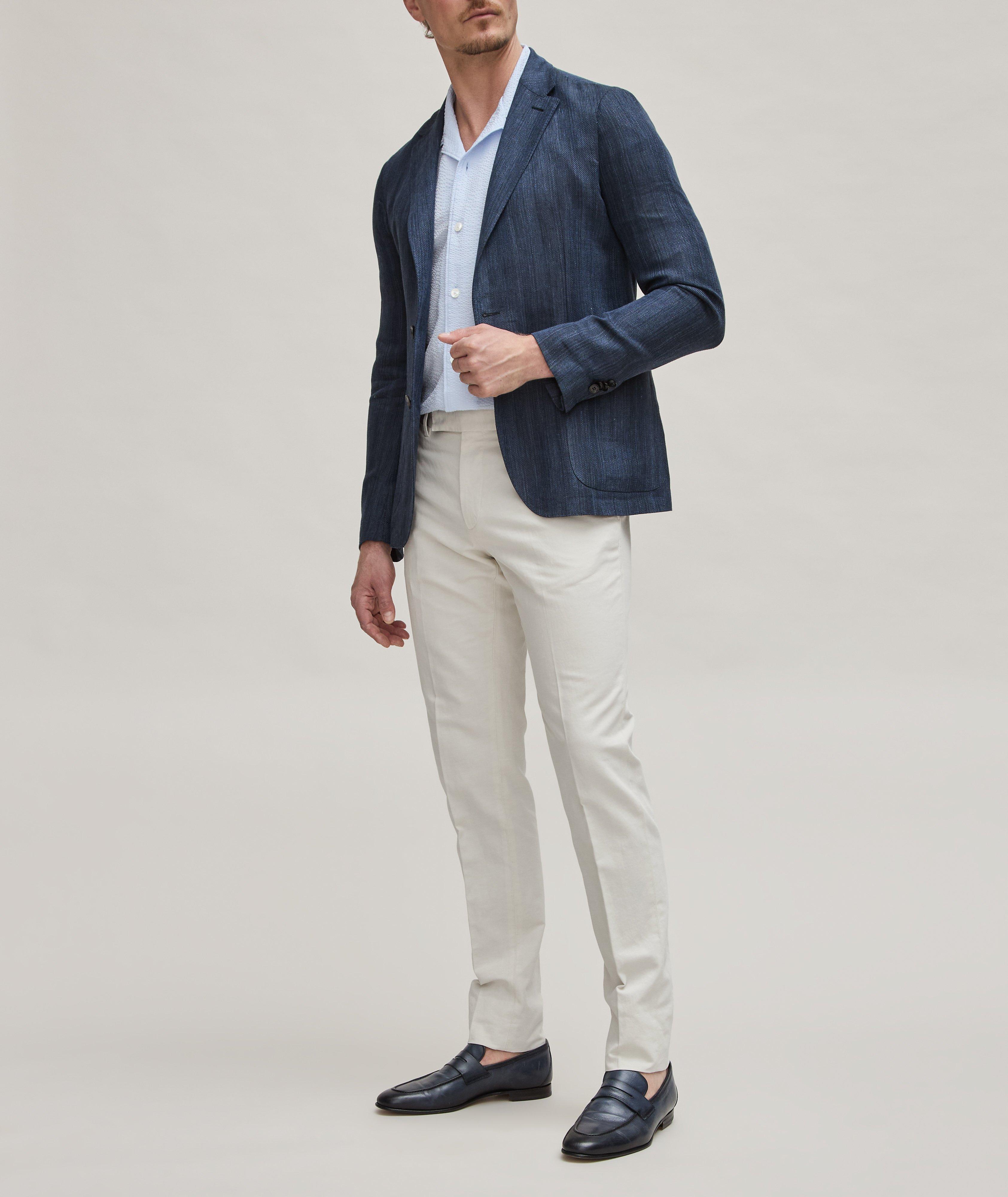 Cotton-Linen Summer Chinos  image 3