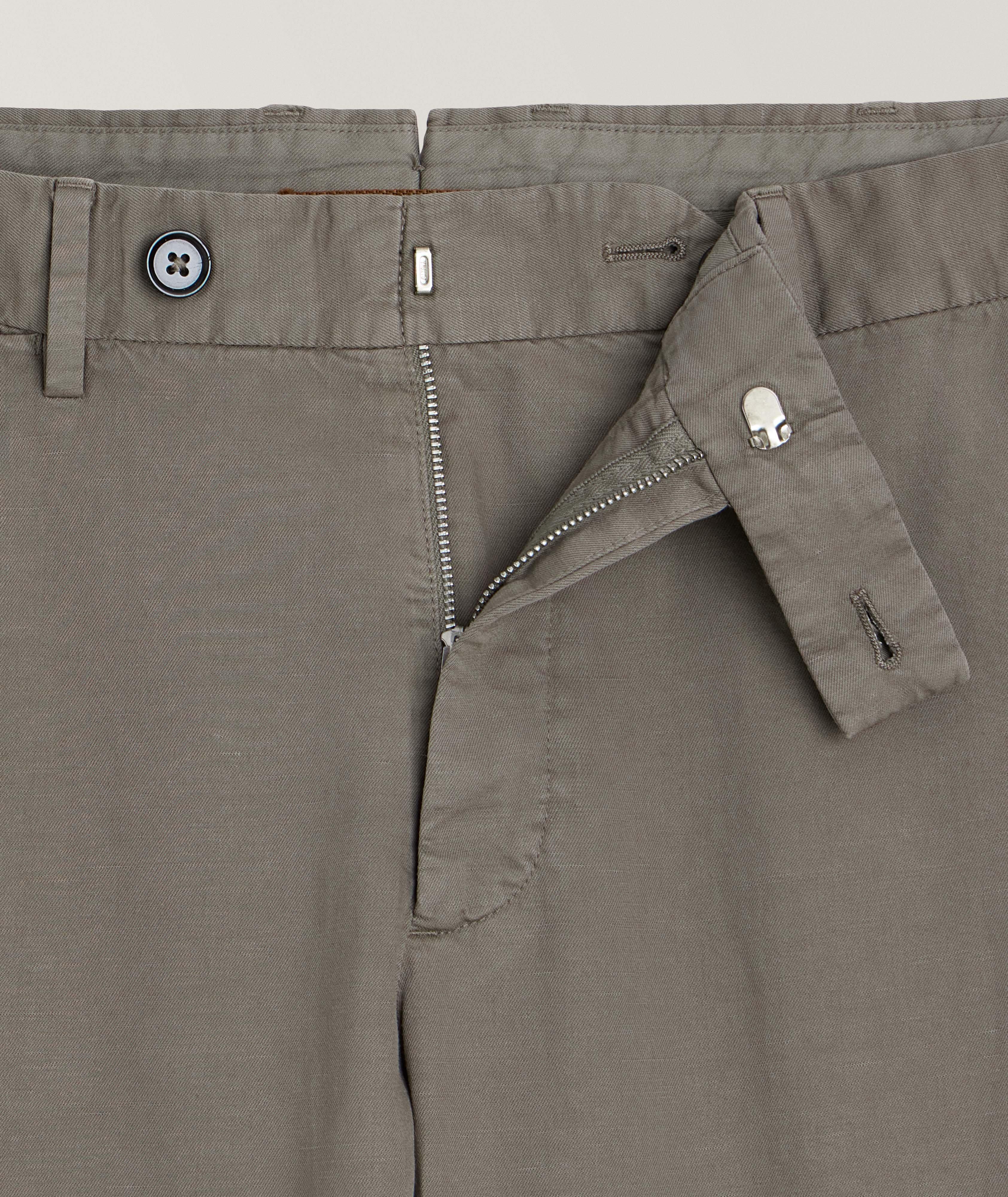 Cotton-Linen Summer Chinos  image 4