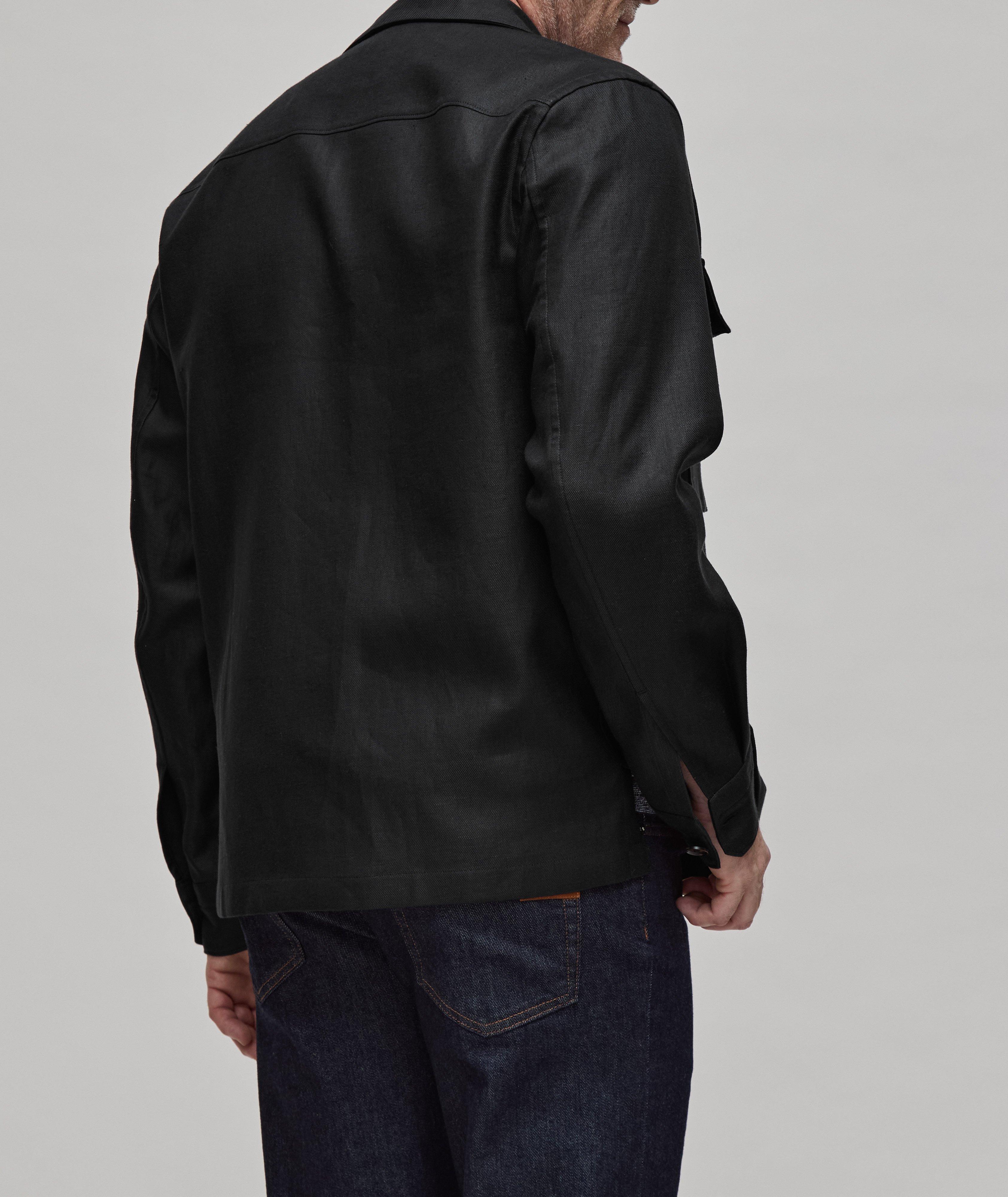 Linen Twill Overshirt image 2