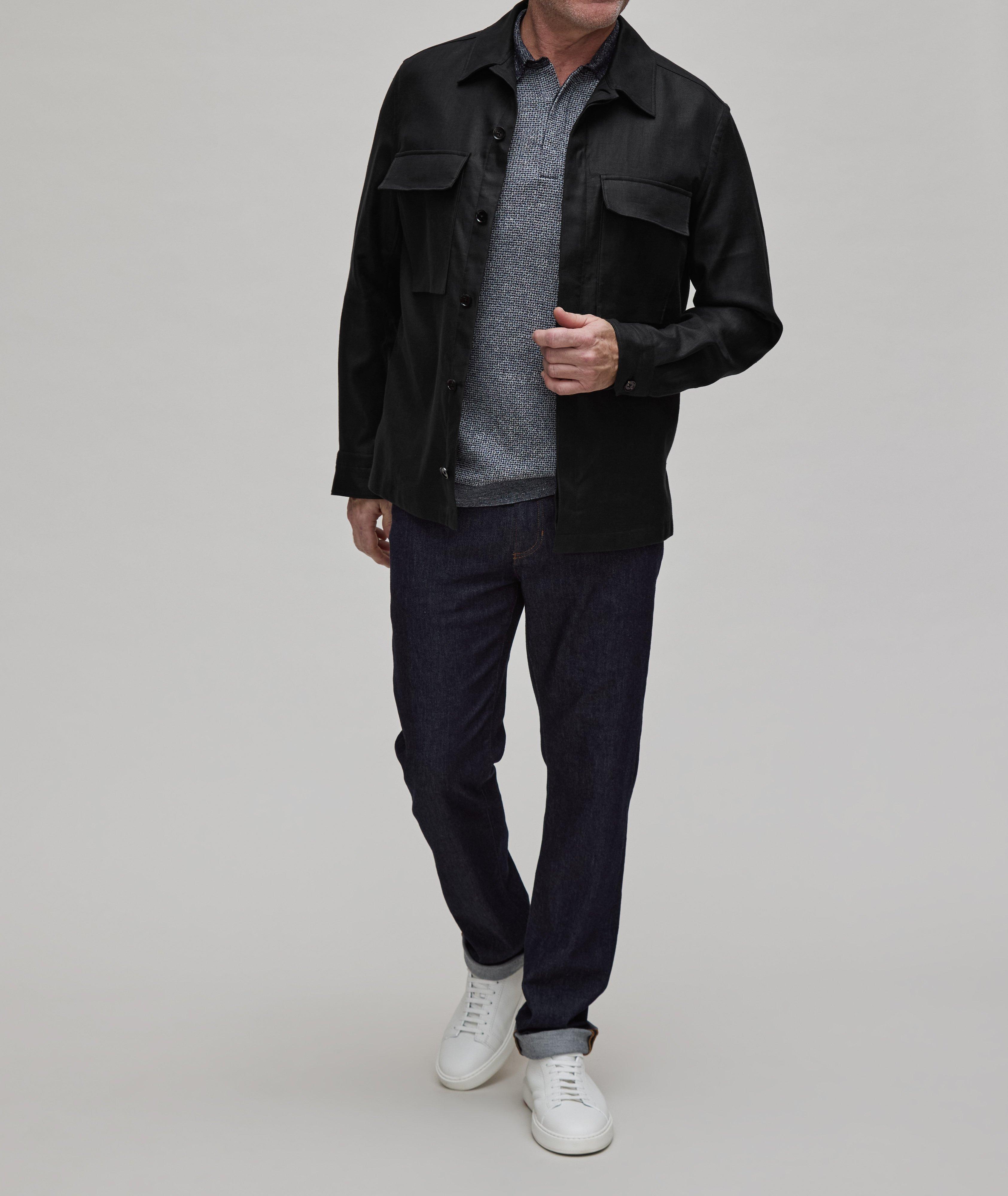 Linen Twill Overshirt image 3