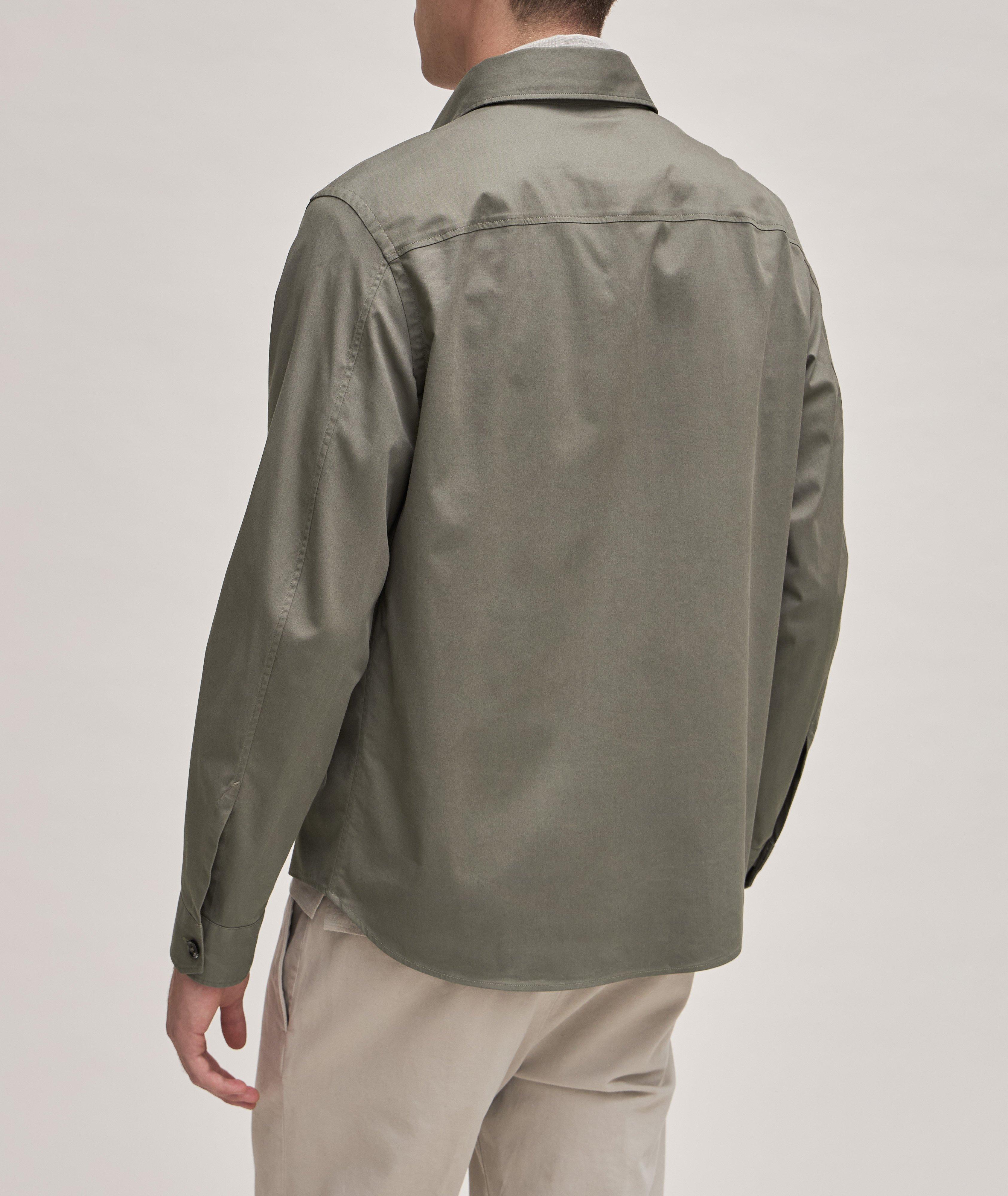 Premium Cotton Utility Overshirt image 2