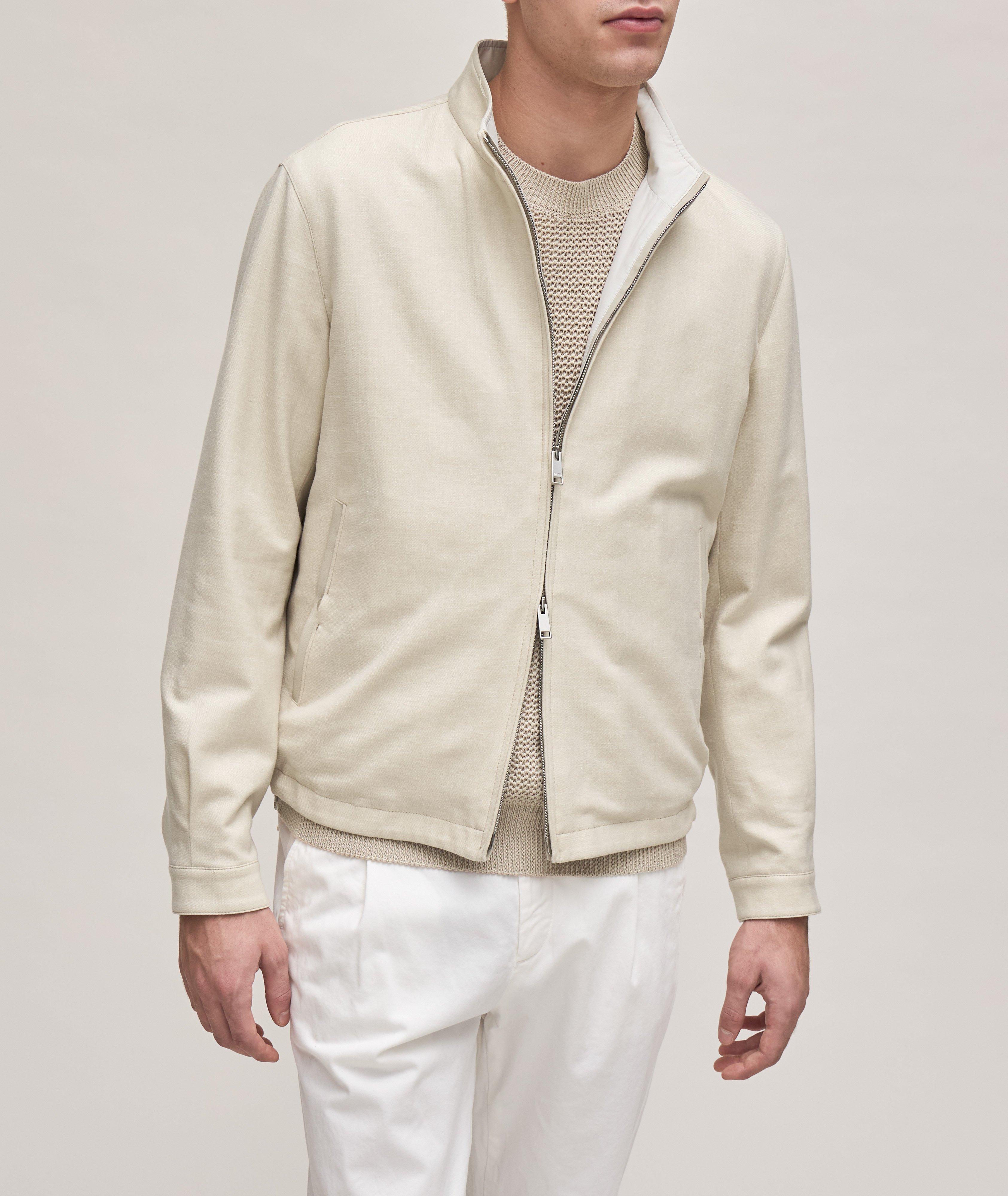 Elements Oasi Cashmere-Linen Blouson image 1