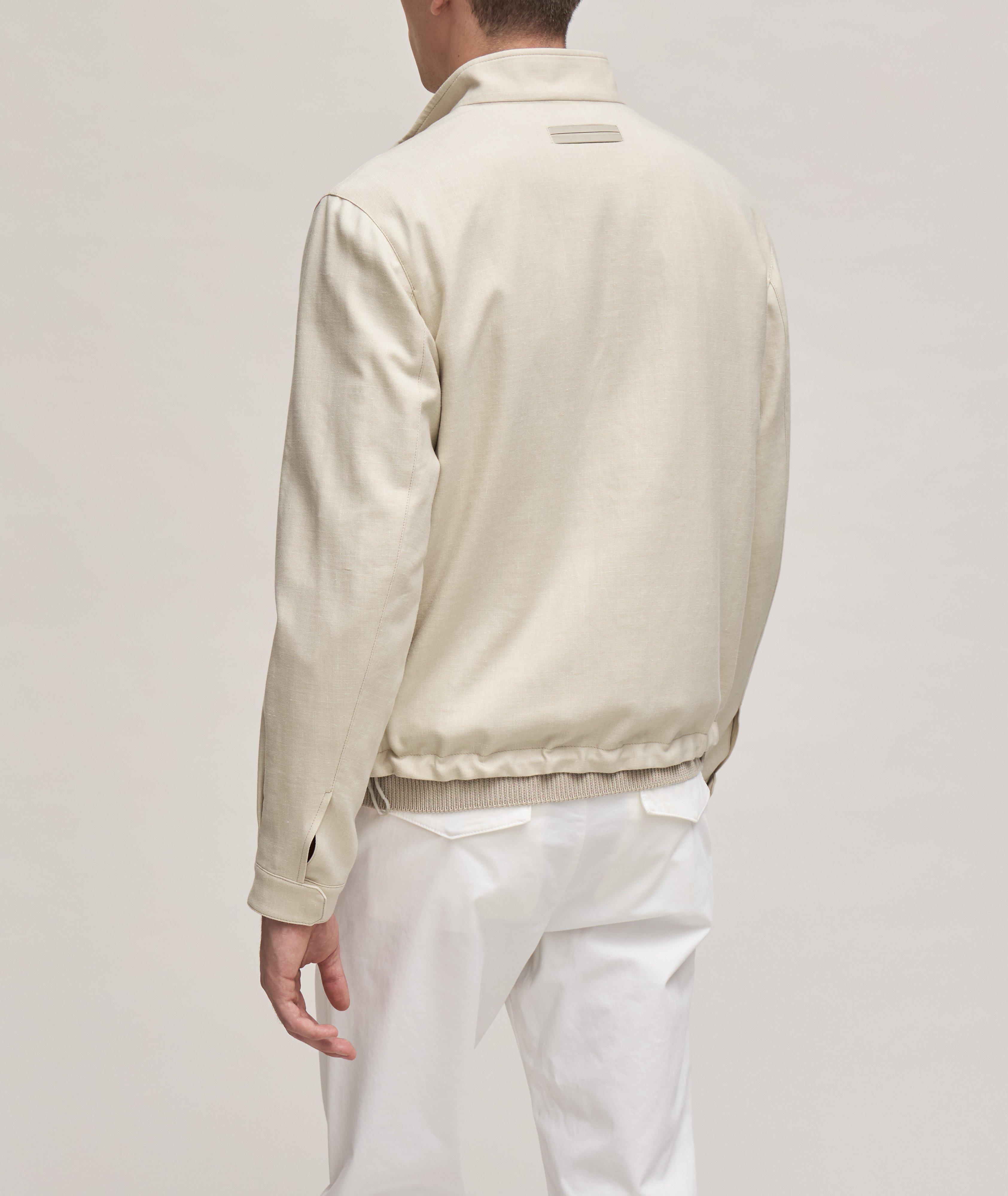 Elements Oasi Cashmere-Linen Blouson image 2