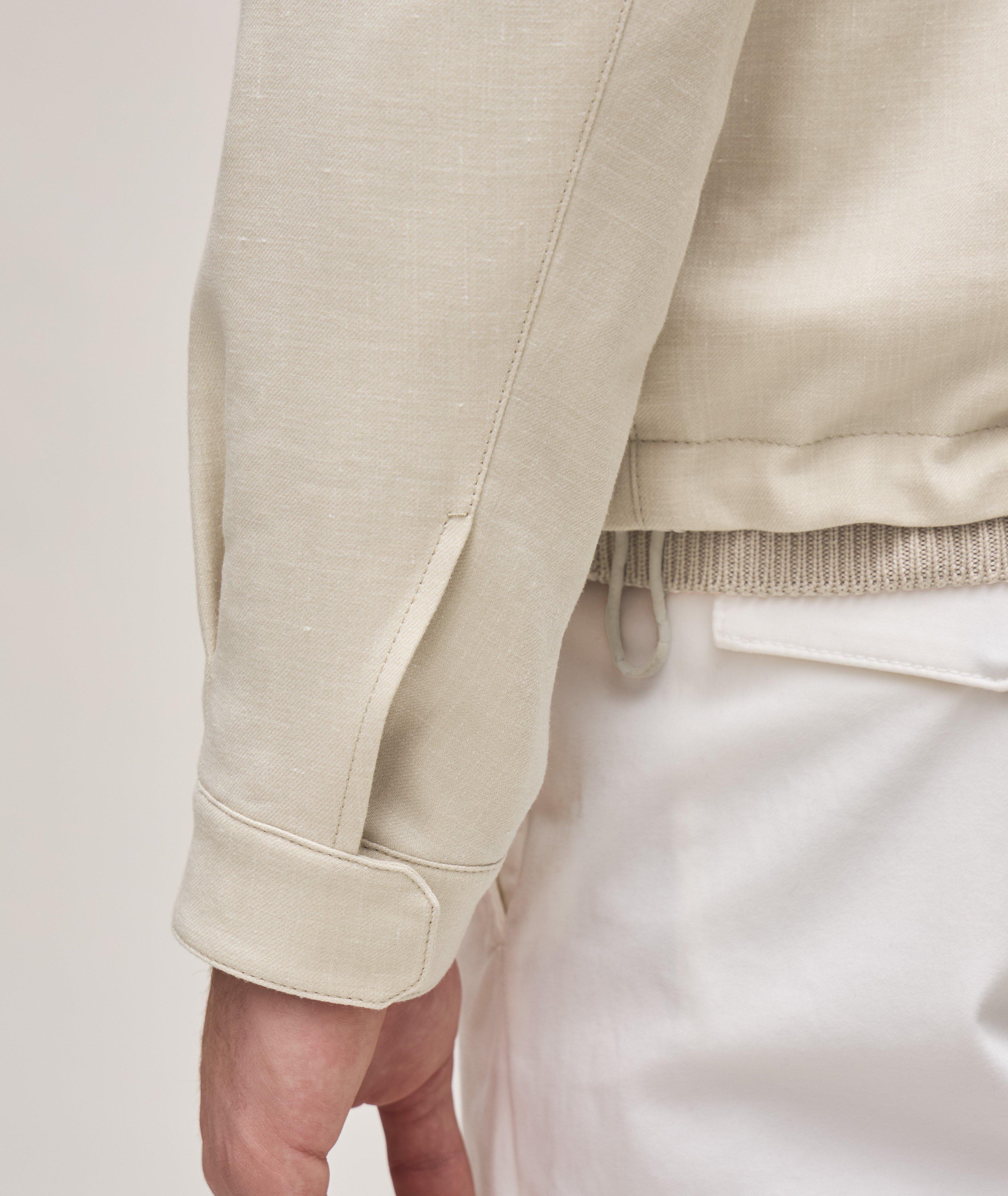 Elements Oasi Cashmere-Linen Blouson image 4