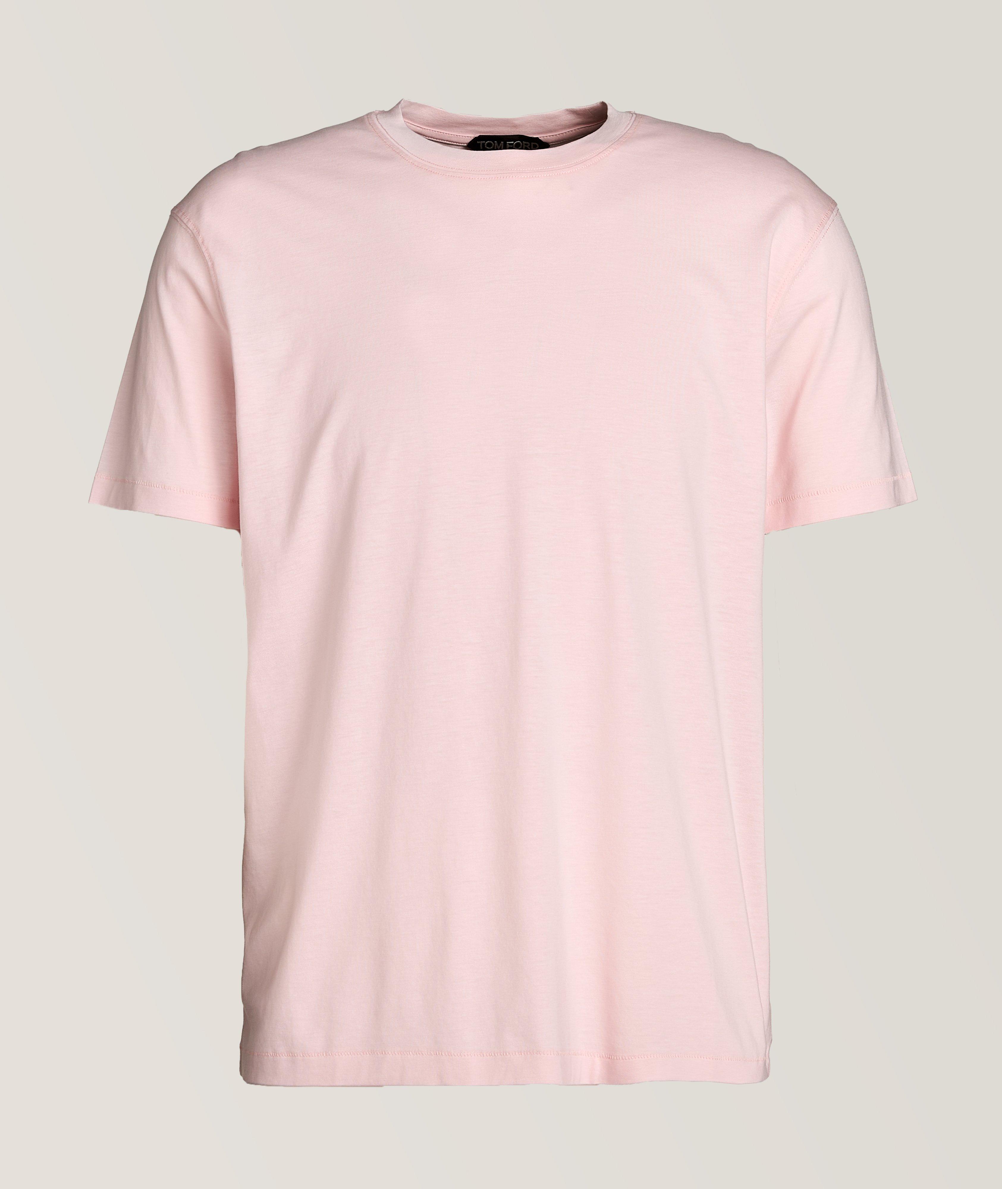 Tom Ford T-Shirt En Lyocell Et En Coton En Rose , Taille Homme Petit