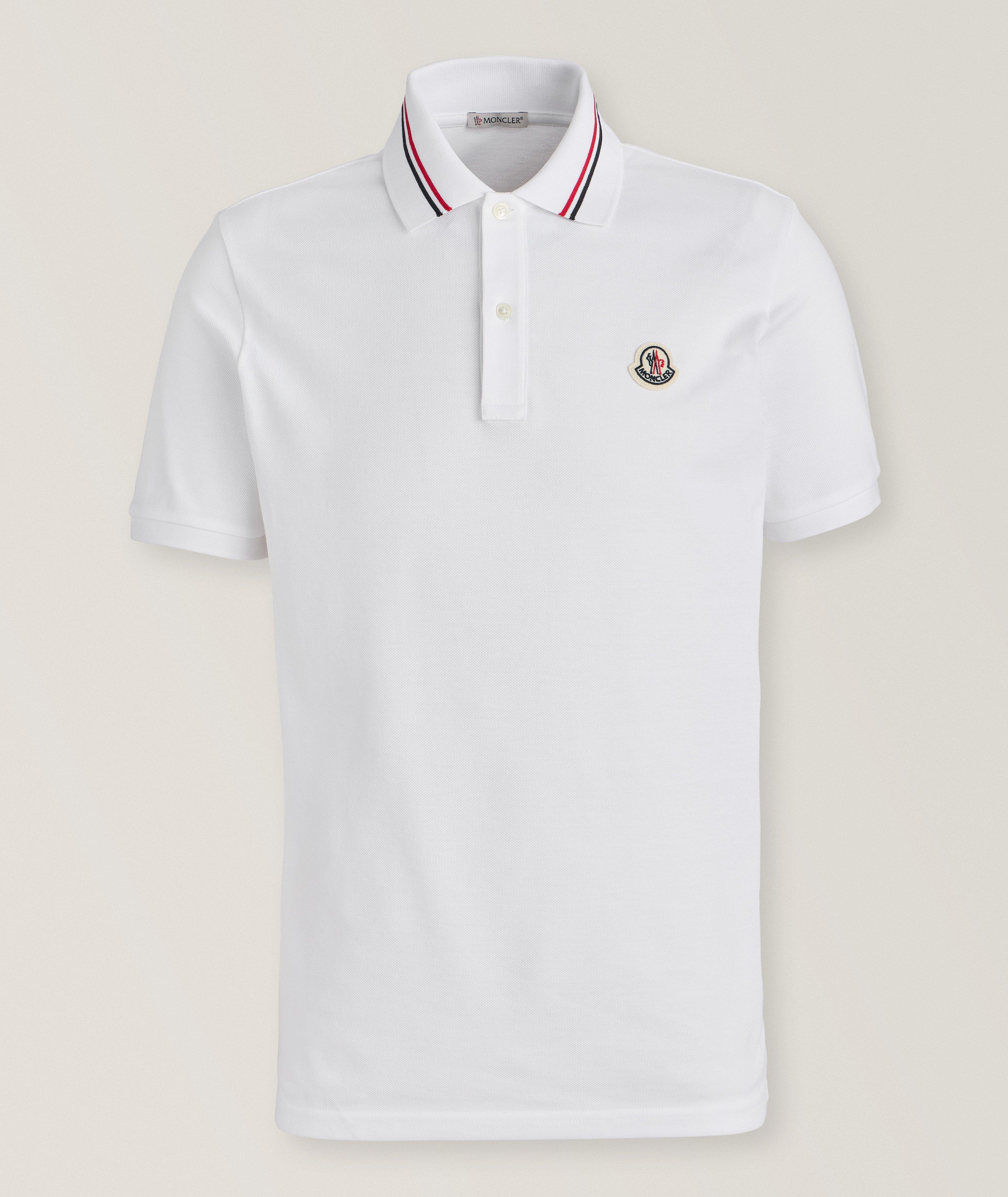 Accent Striped Cotton Polo