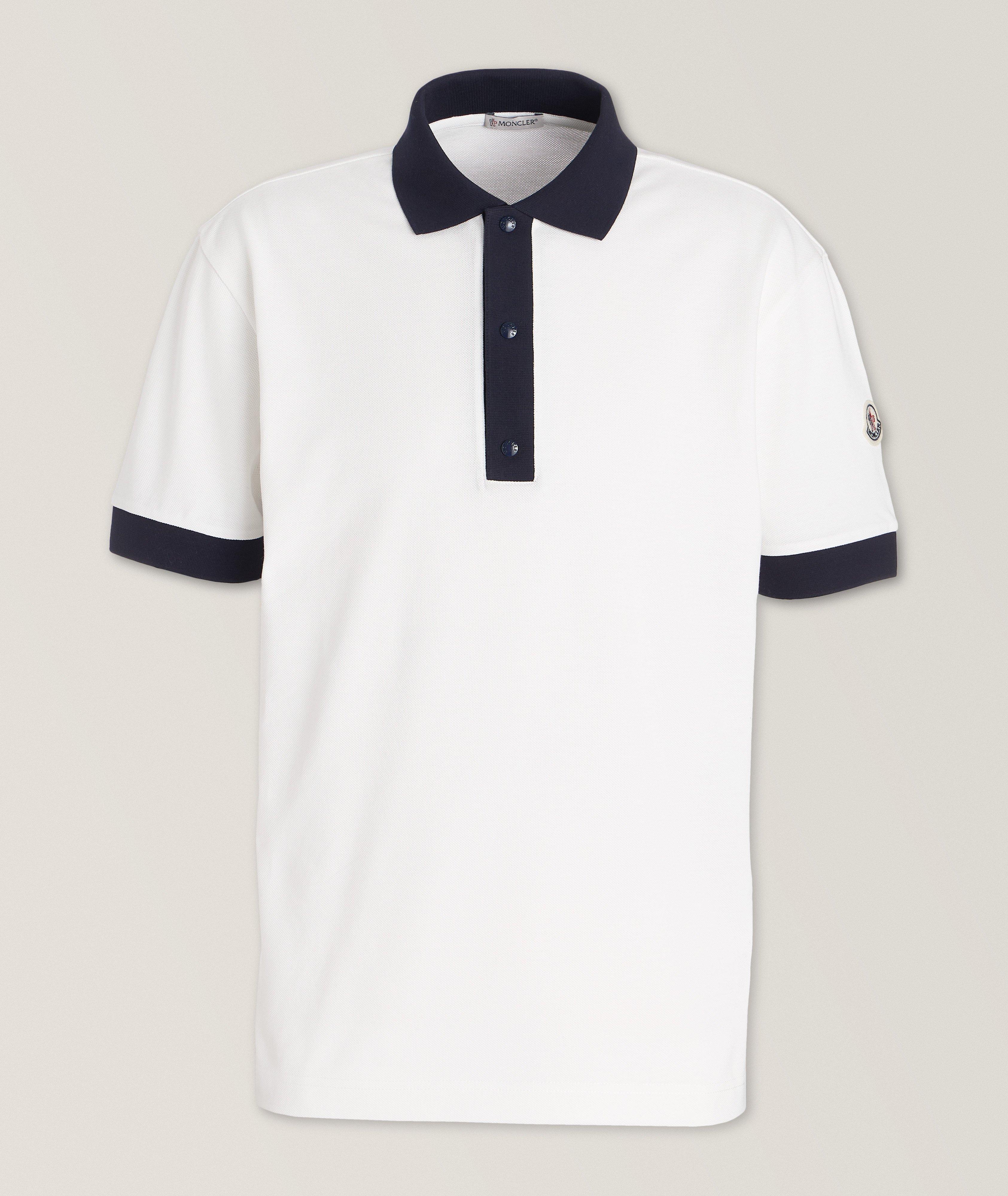 Contrast Collar Polo